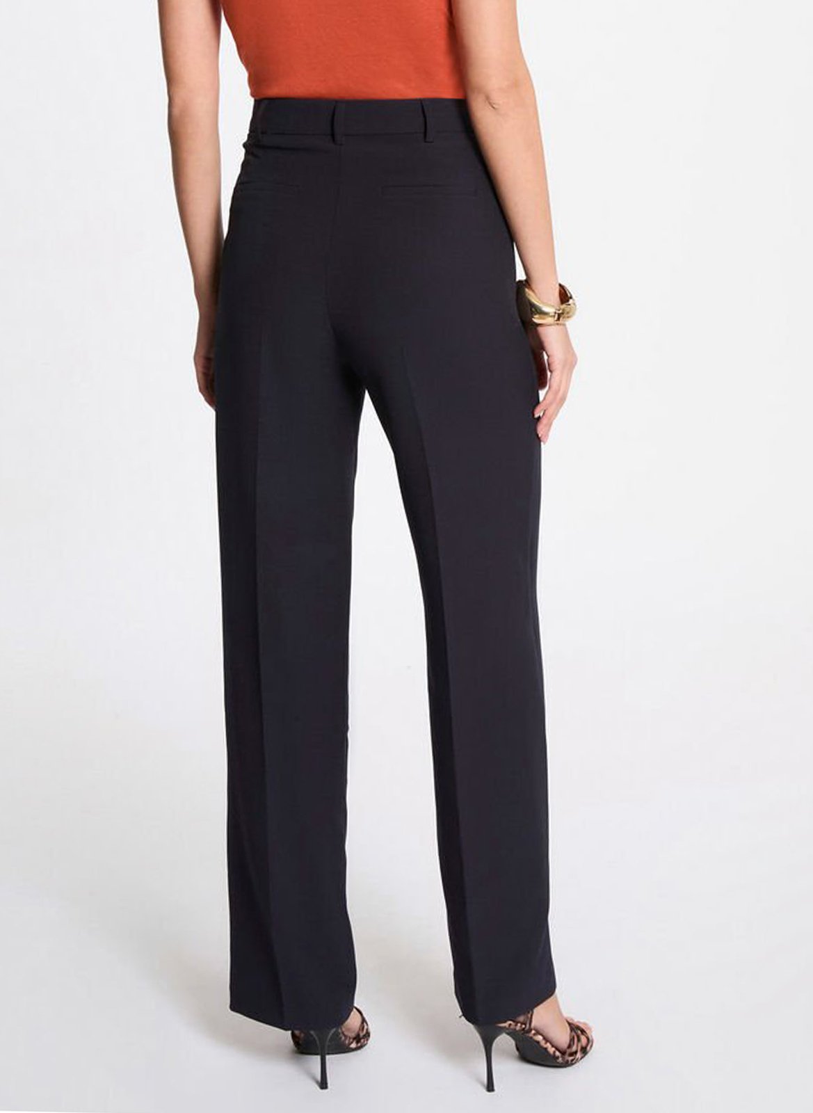 Bundfaltenhose - gerader Schnitt MORGAN Blau