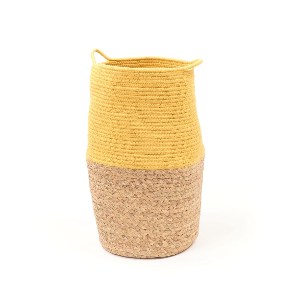 Panier long en coton FACTORY Jaune