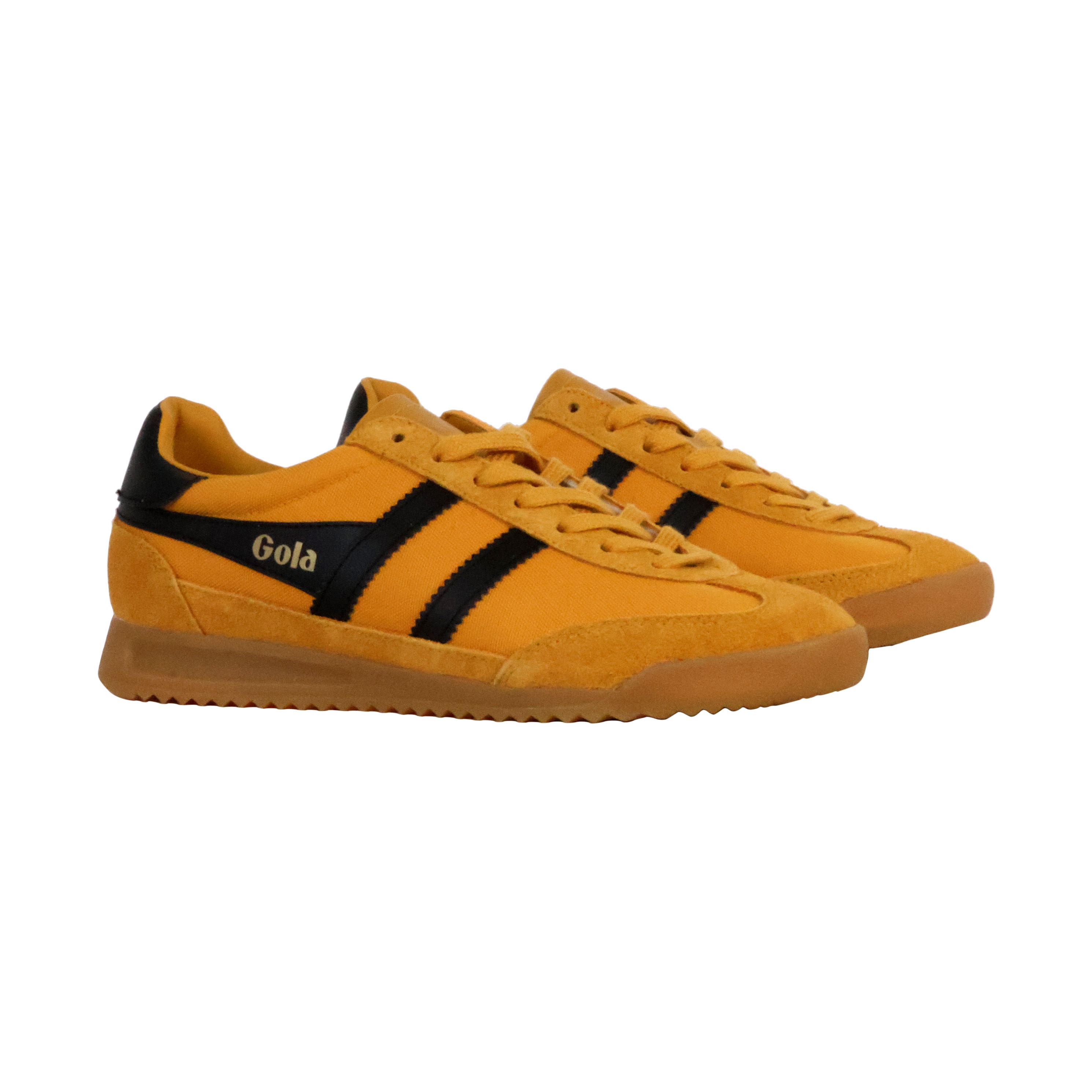 Leather sneakers tornado Yellow