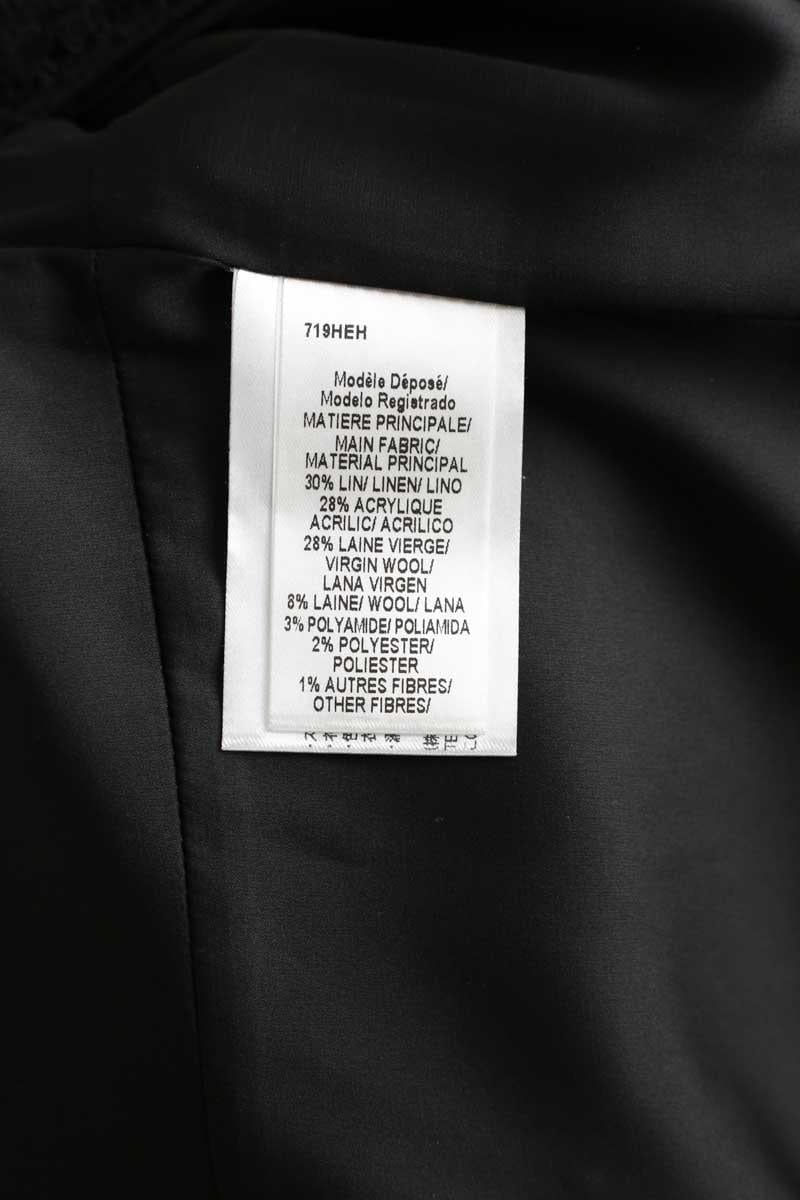 Linen dress PAULE KA - Seconde main Black