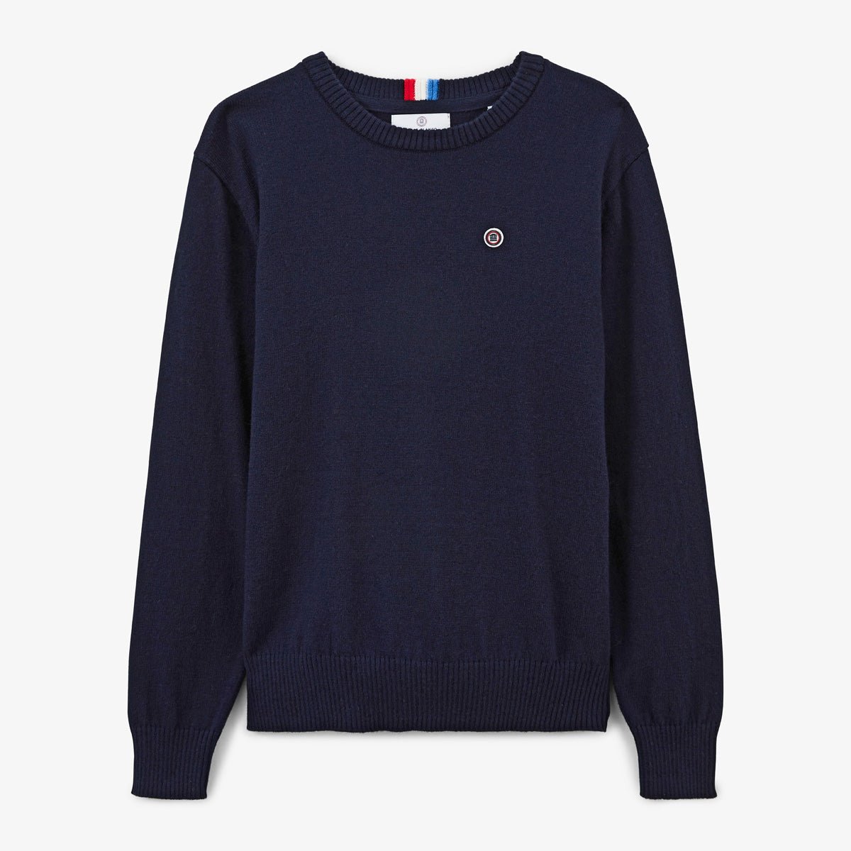 Round neck junior sweater SERGE BLANCO Blue