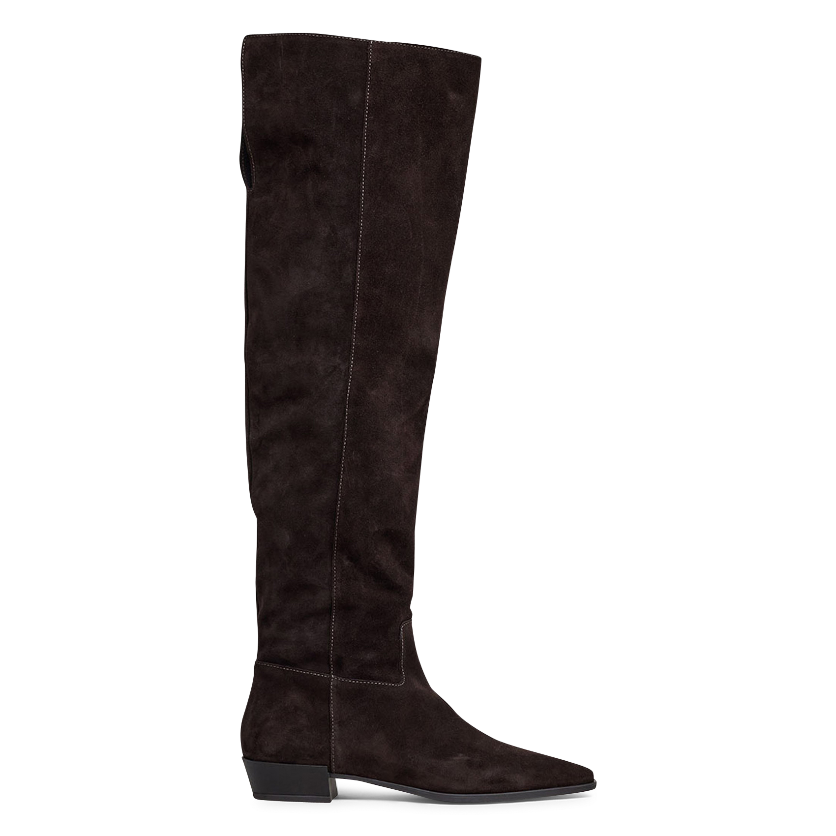 Suede boots JONAK Brown