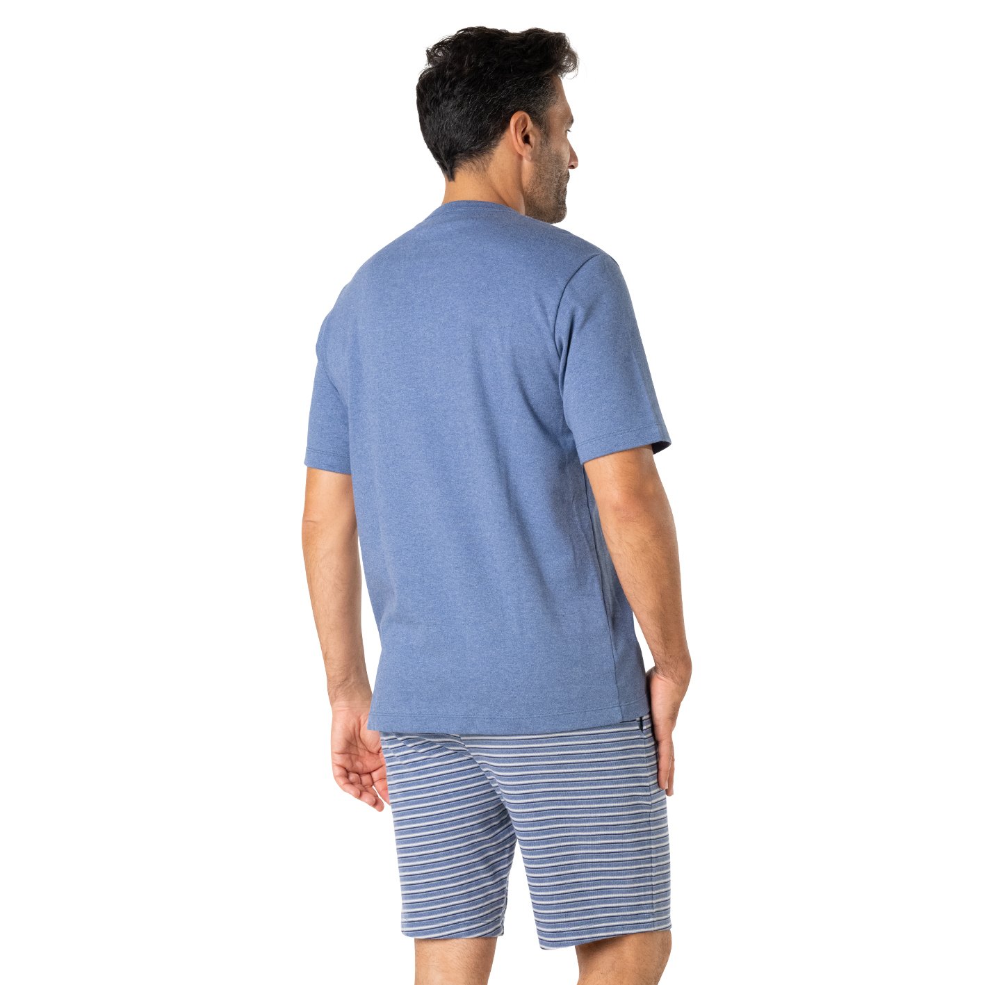 Short interlock pajamas EMINENCE Blue