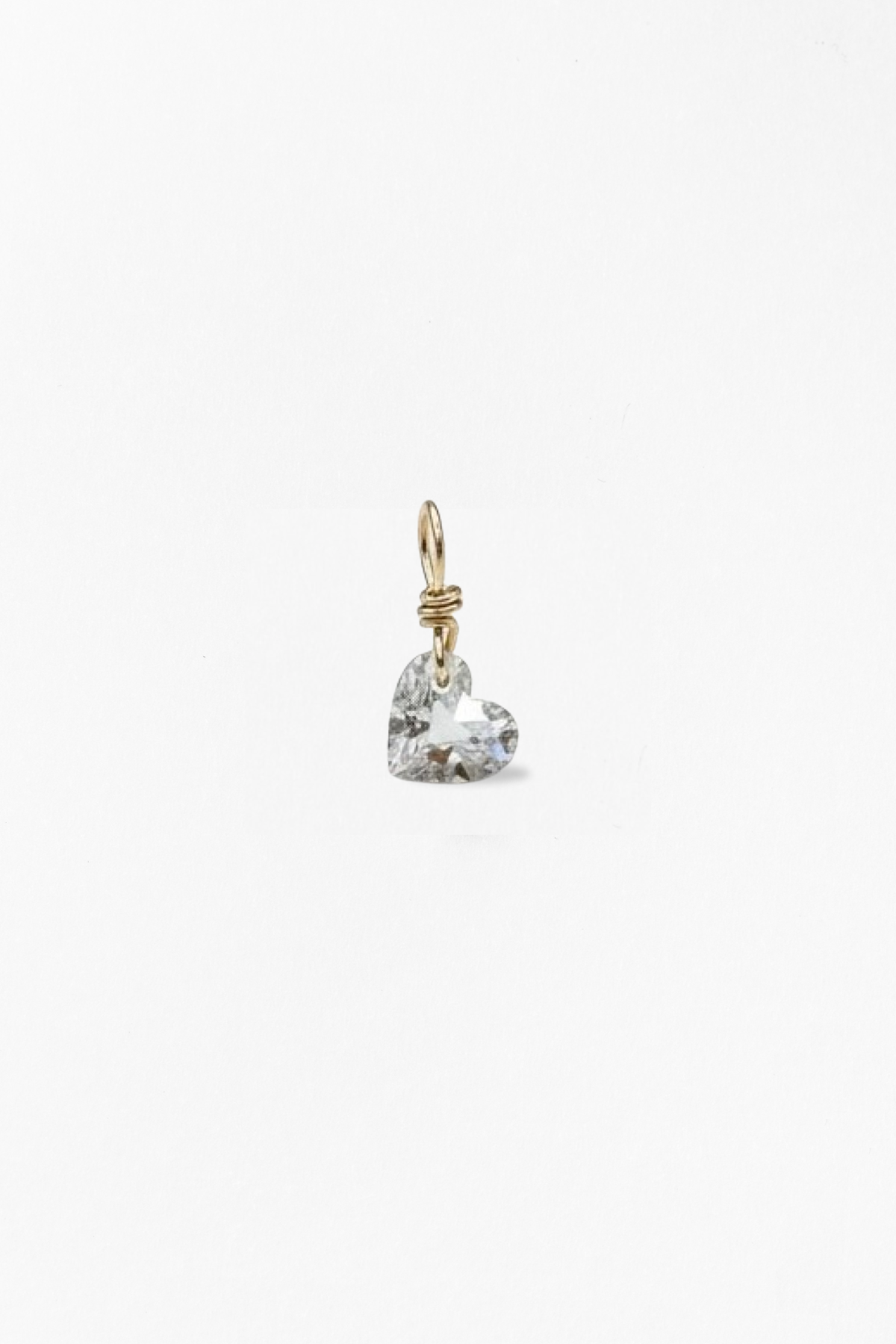 750 white diamond pendant YAY White