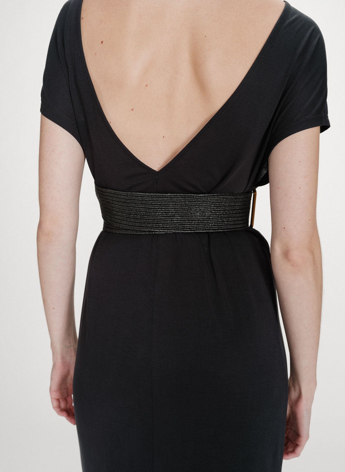 Gewebter Gürtel Schwarz