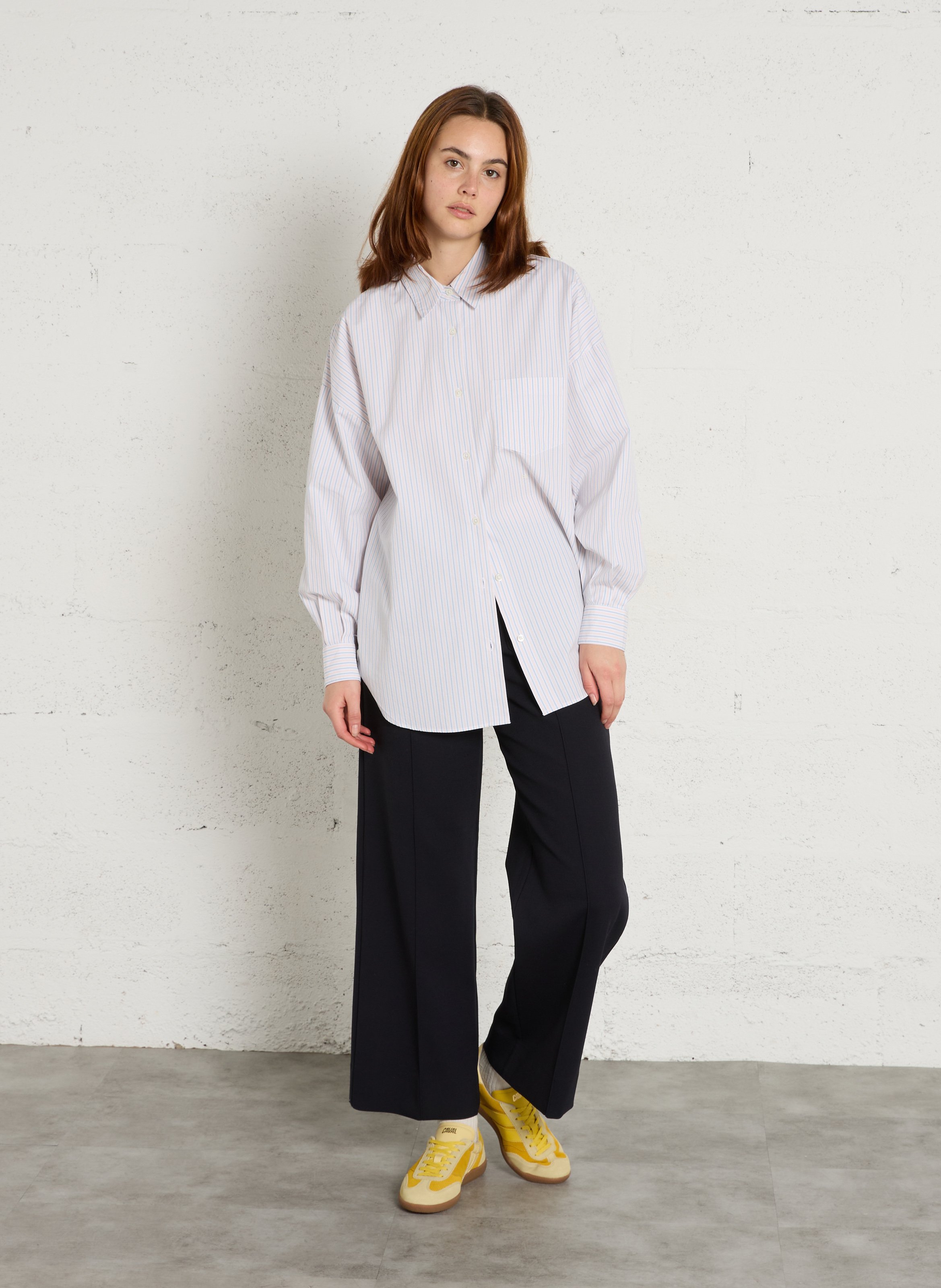 Baumwoll-Bluse BELLEROSE Blau