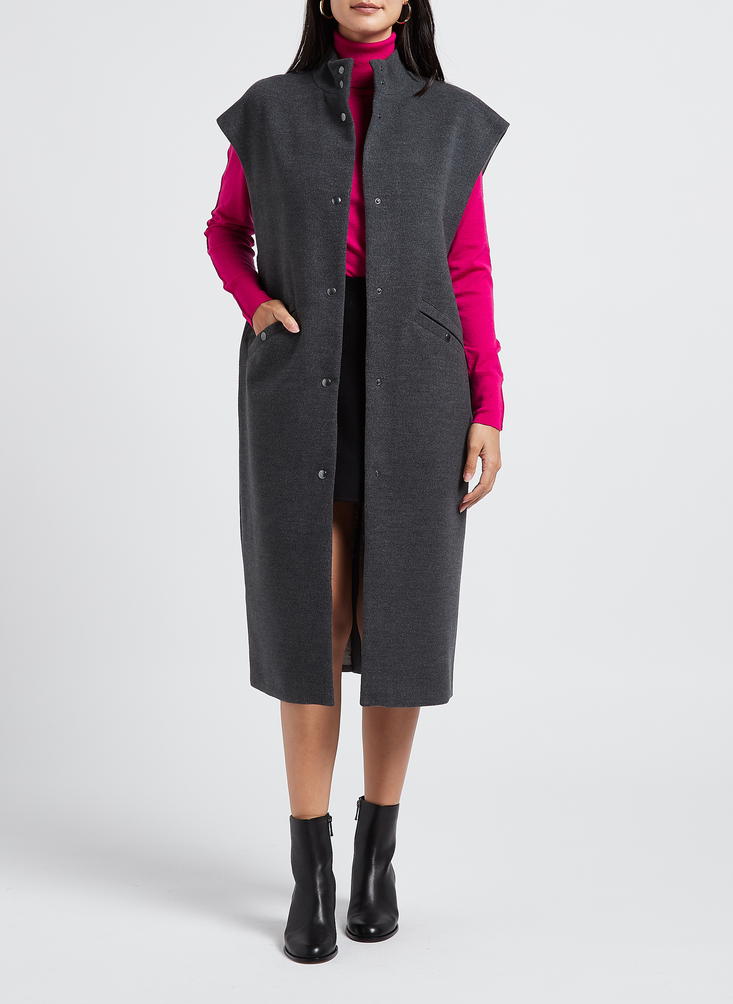 Dolcevita in lana merinos COLLECTORS CLUB Rosa