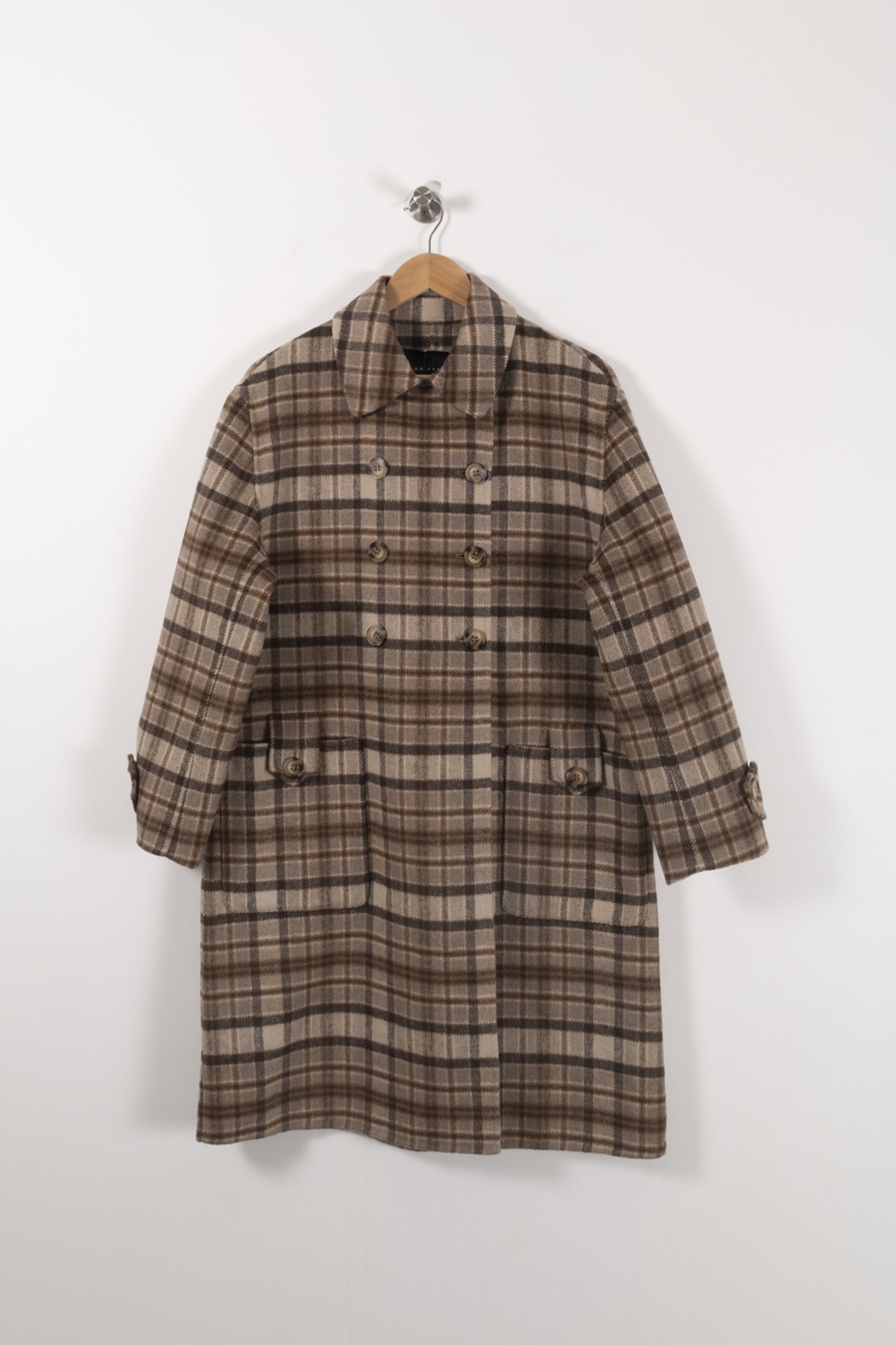 Manteau court TARA JARMON - Seconde Main Marron