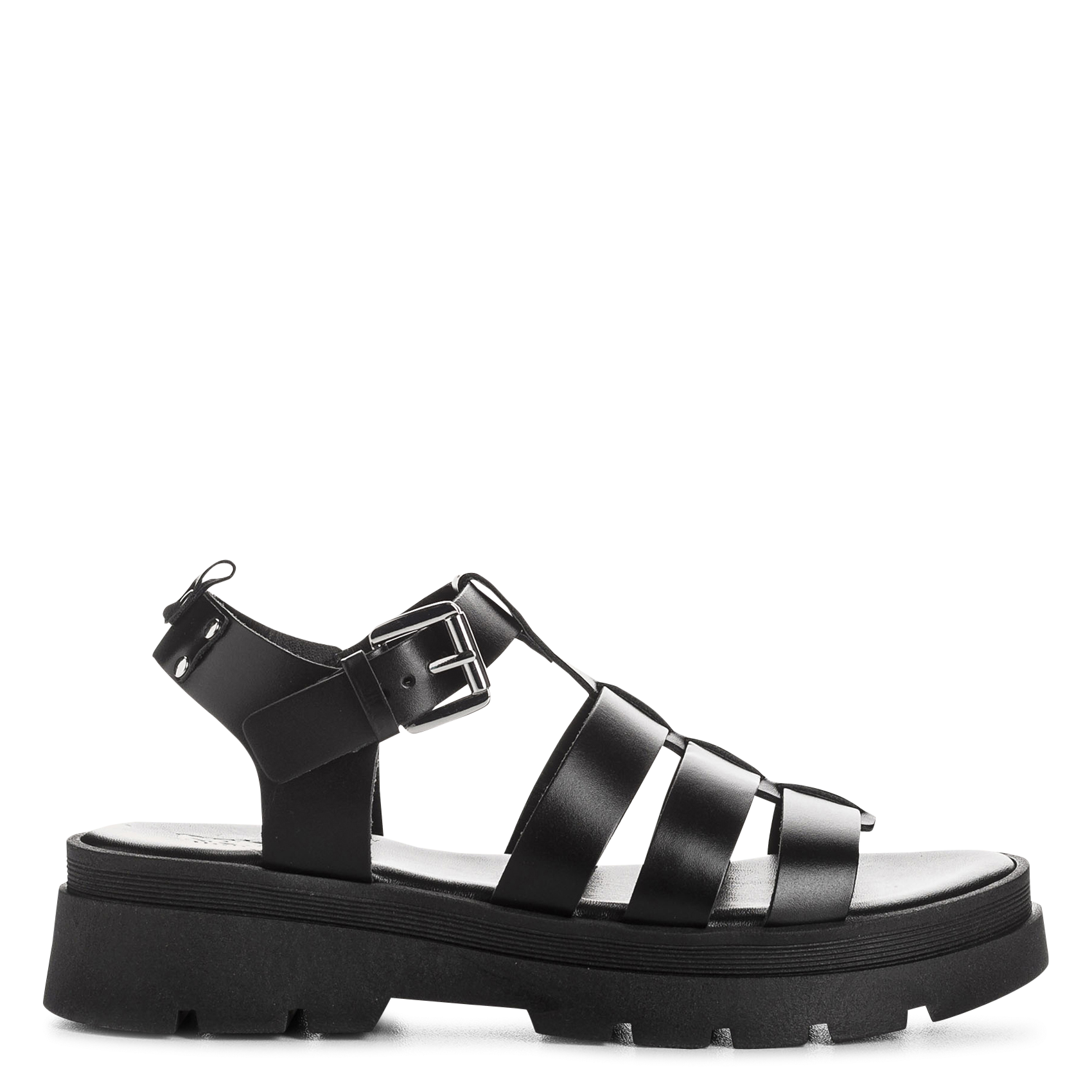 Espadrilles met sleehak REQINS Zwart