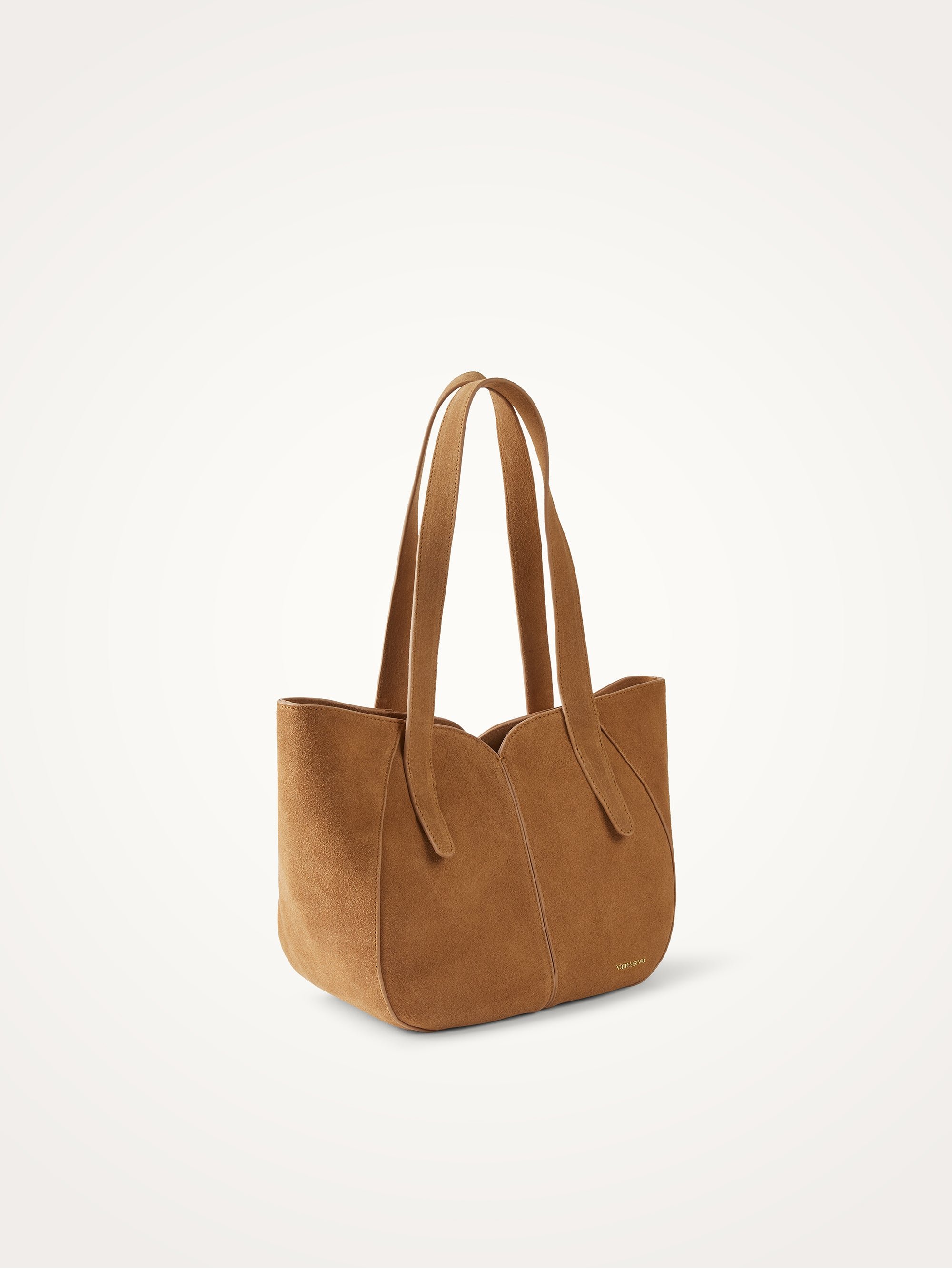 Bag with handles and shoulder strap VANESSA WU Brown