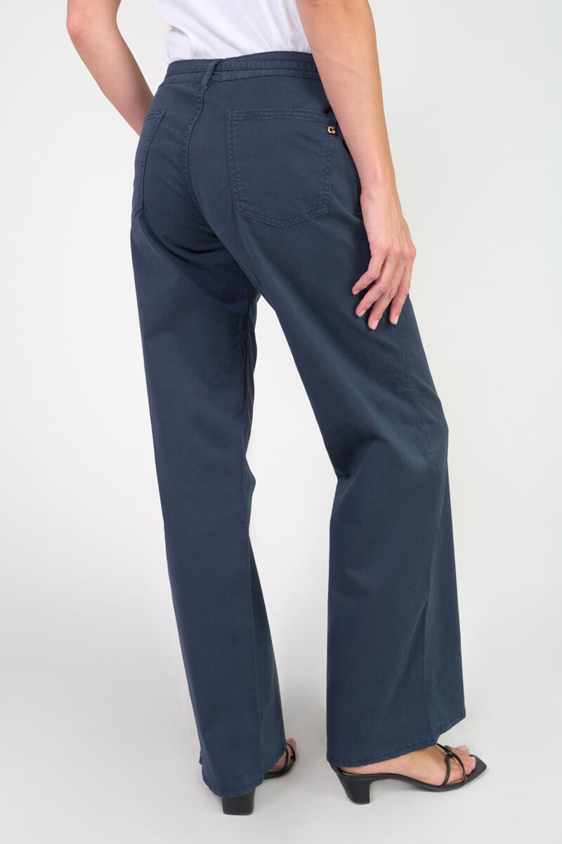 Flared pants LE TEMPS DES CERISES Blue