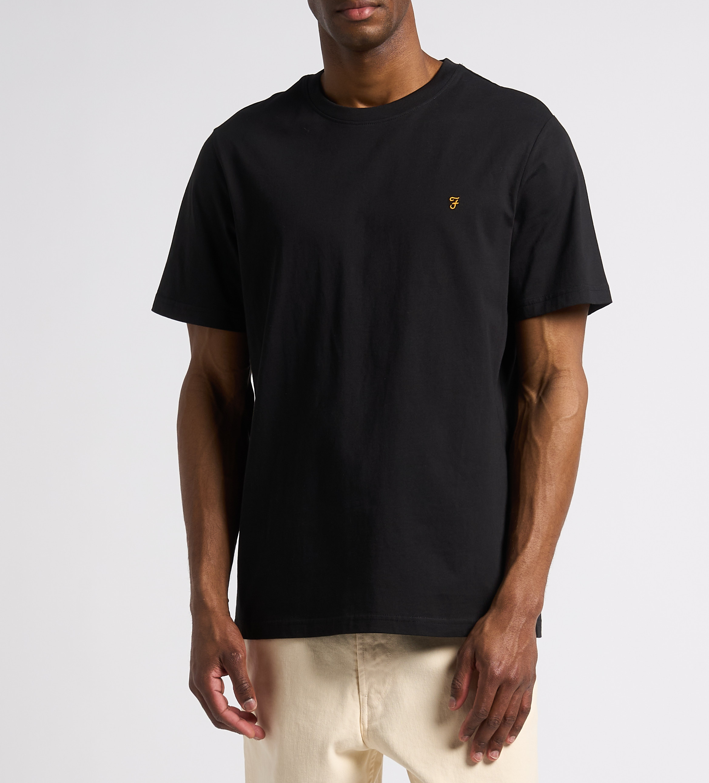 Round-neck organic cotton T-shirt FARAH