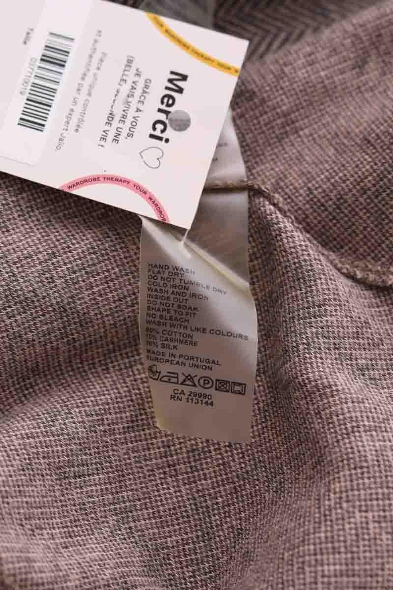 Blazer MAJESTIC FILATURES - SECONDE MAIN Brown