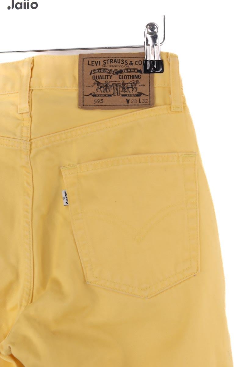 - Straight-leg jeans
- 5 pockets
- Straight cut
- Faded effect LEVI'S - Seconde main Yellow