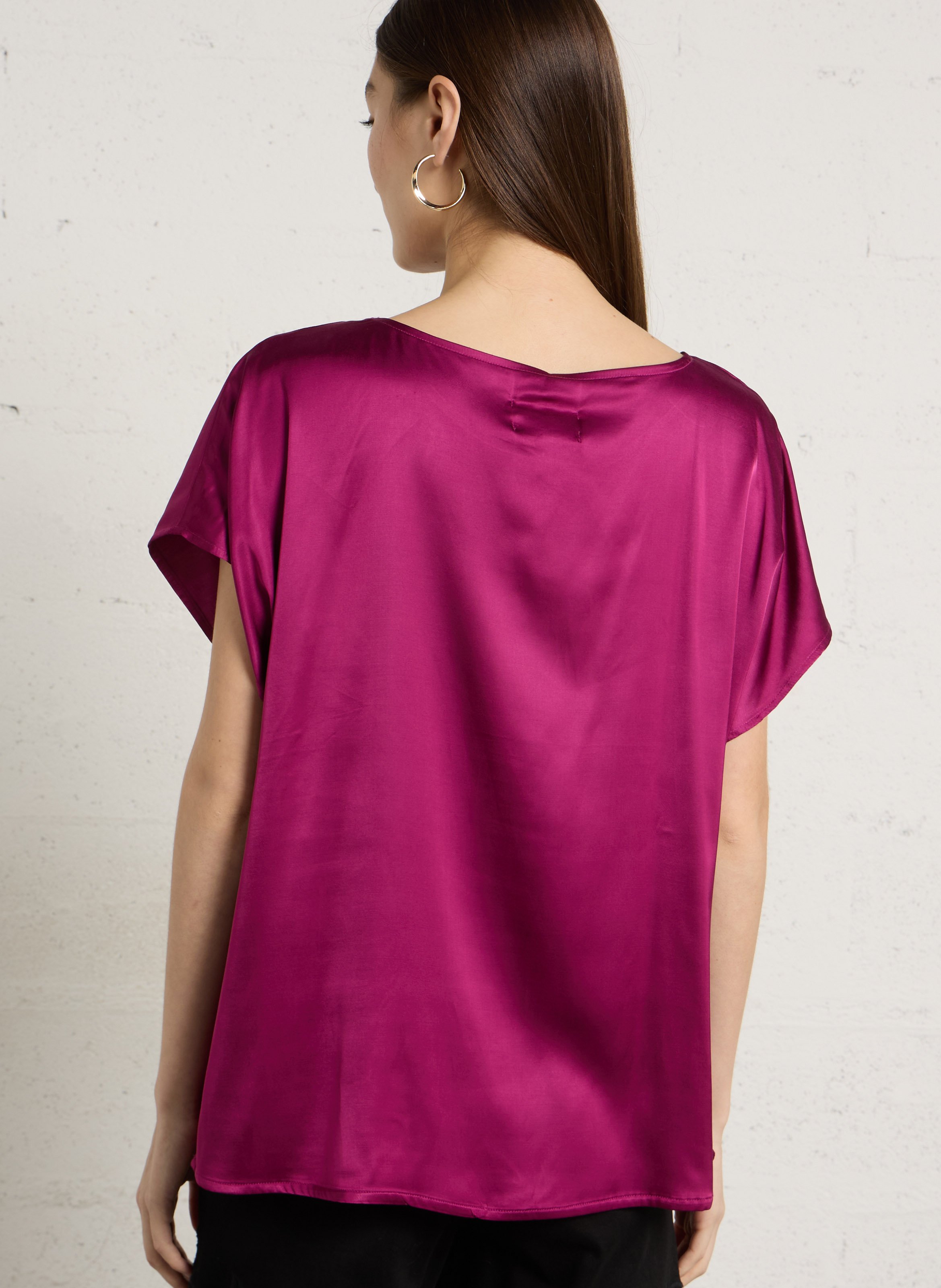 Top met ronde hals SUD EXPRESS Roze