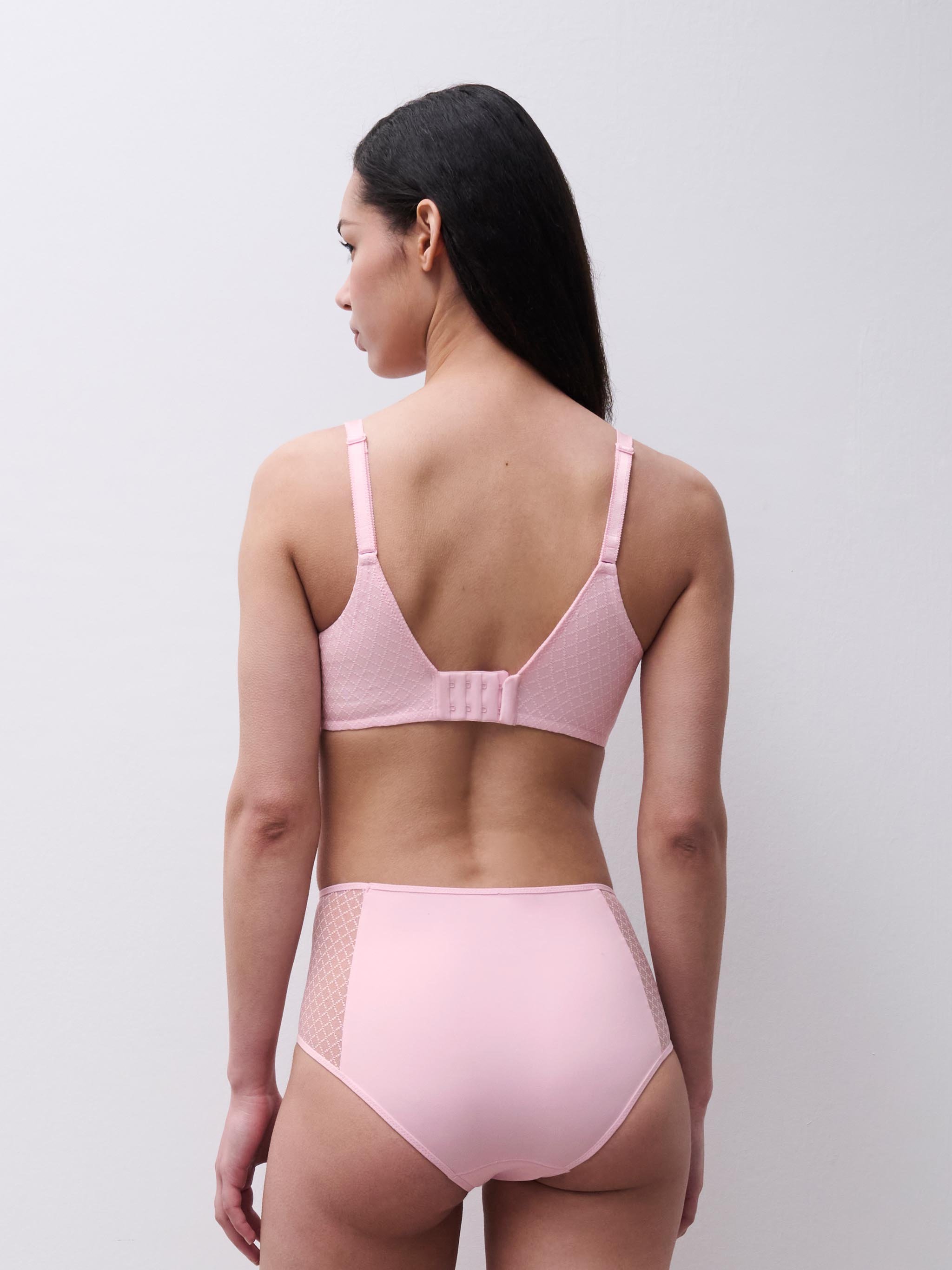 High-waisted lace panties | Pink CHANTELLE Women