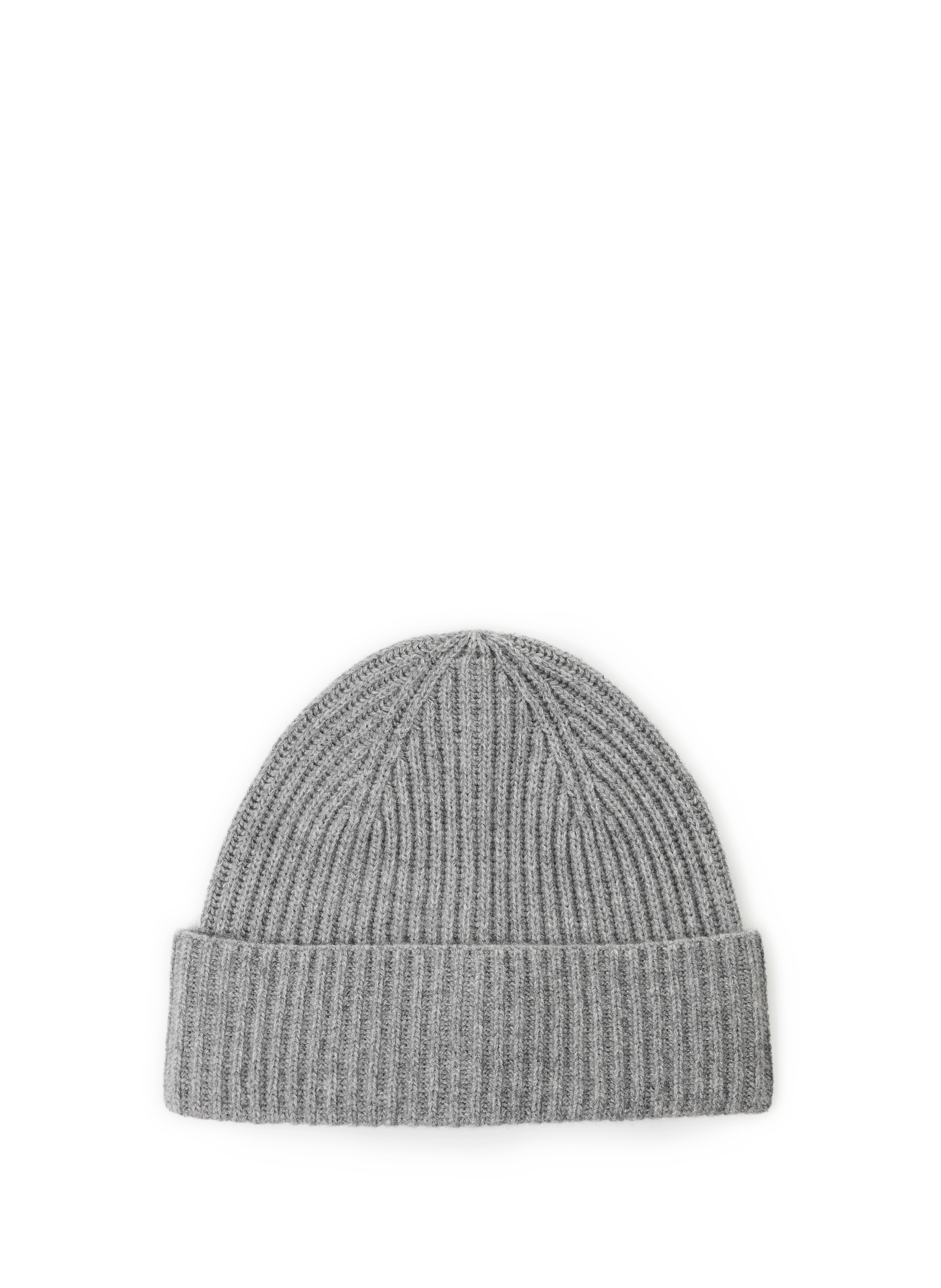 Ribbed-knit cashmere hat SAISON 1865 Grey