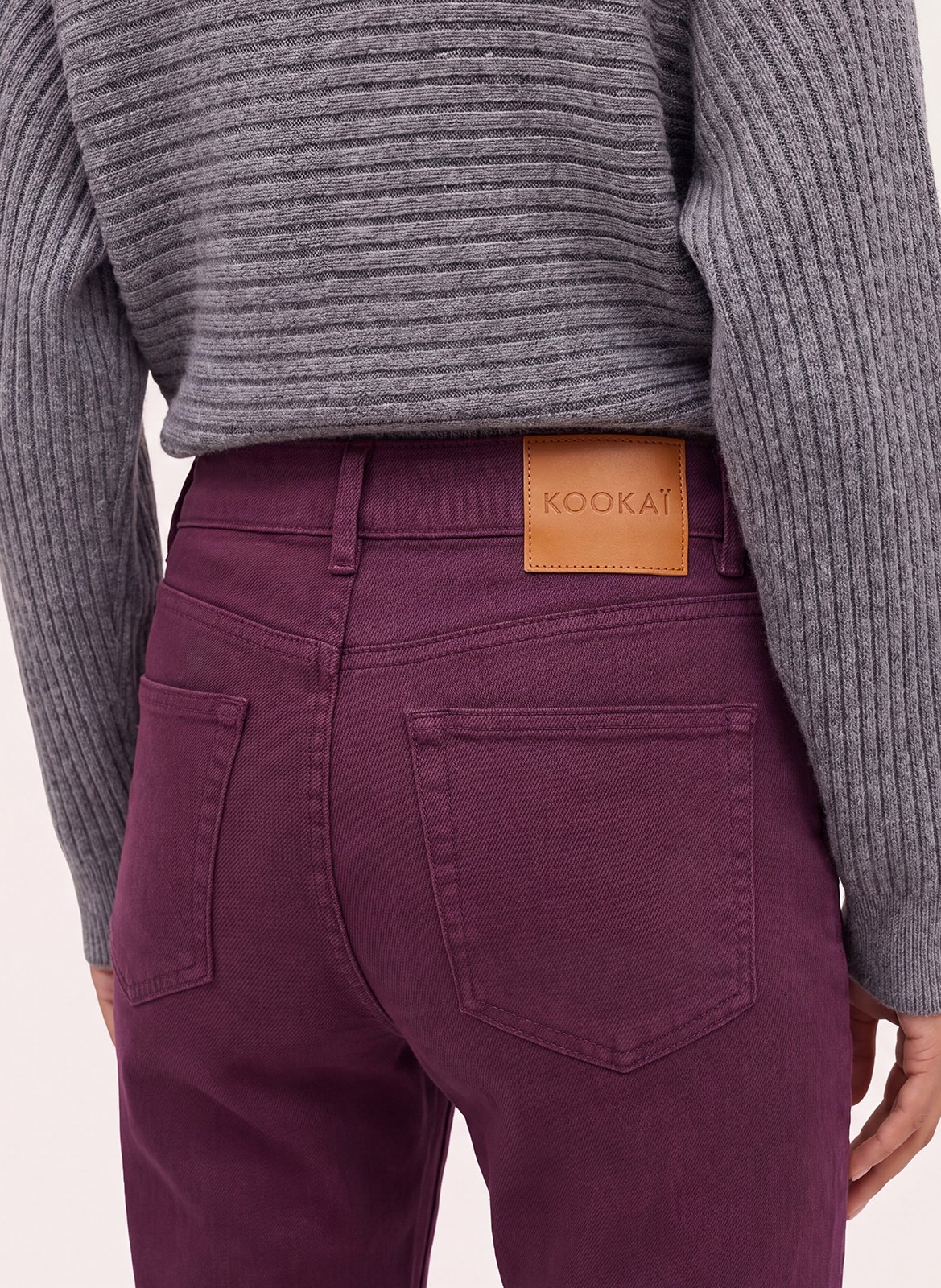 Slimfit-Jeans aus Baumwoll-Mix KOOKAI Rot