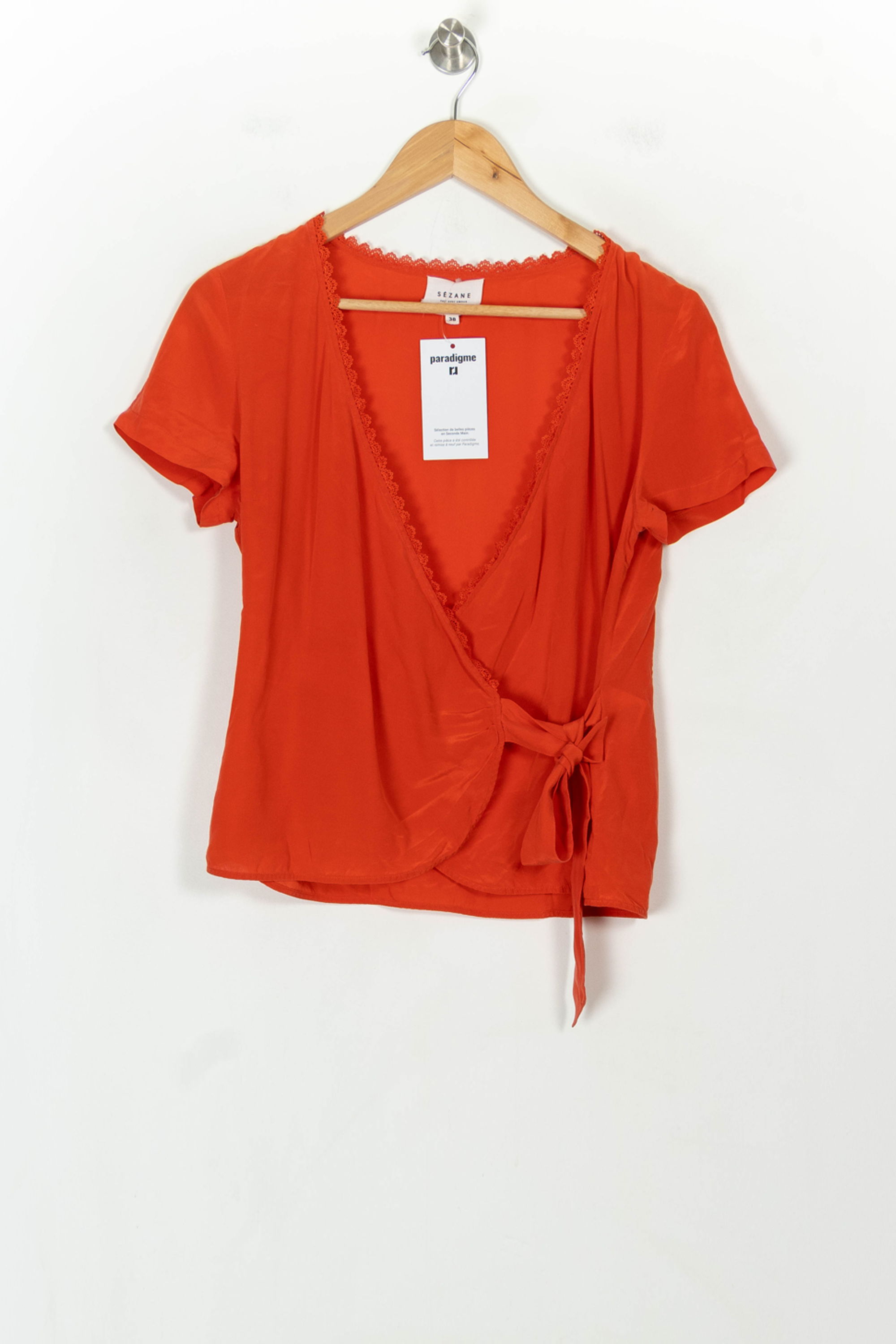 Blouse SEZANE - Seconde main Orange