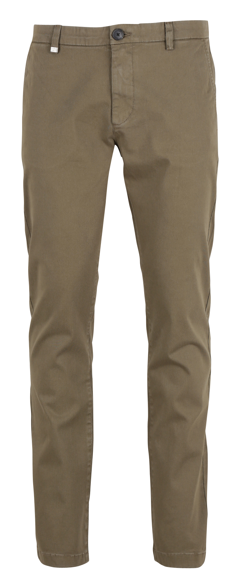 Slim-fit chino | katoenblend IKKS Kaki