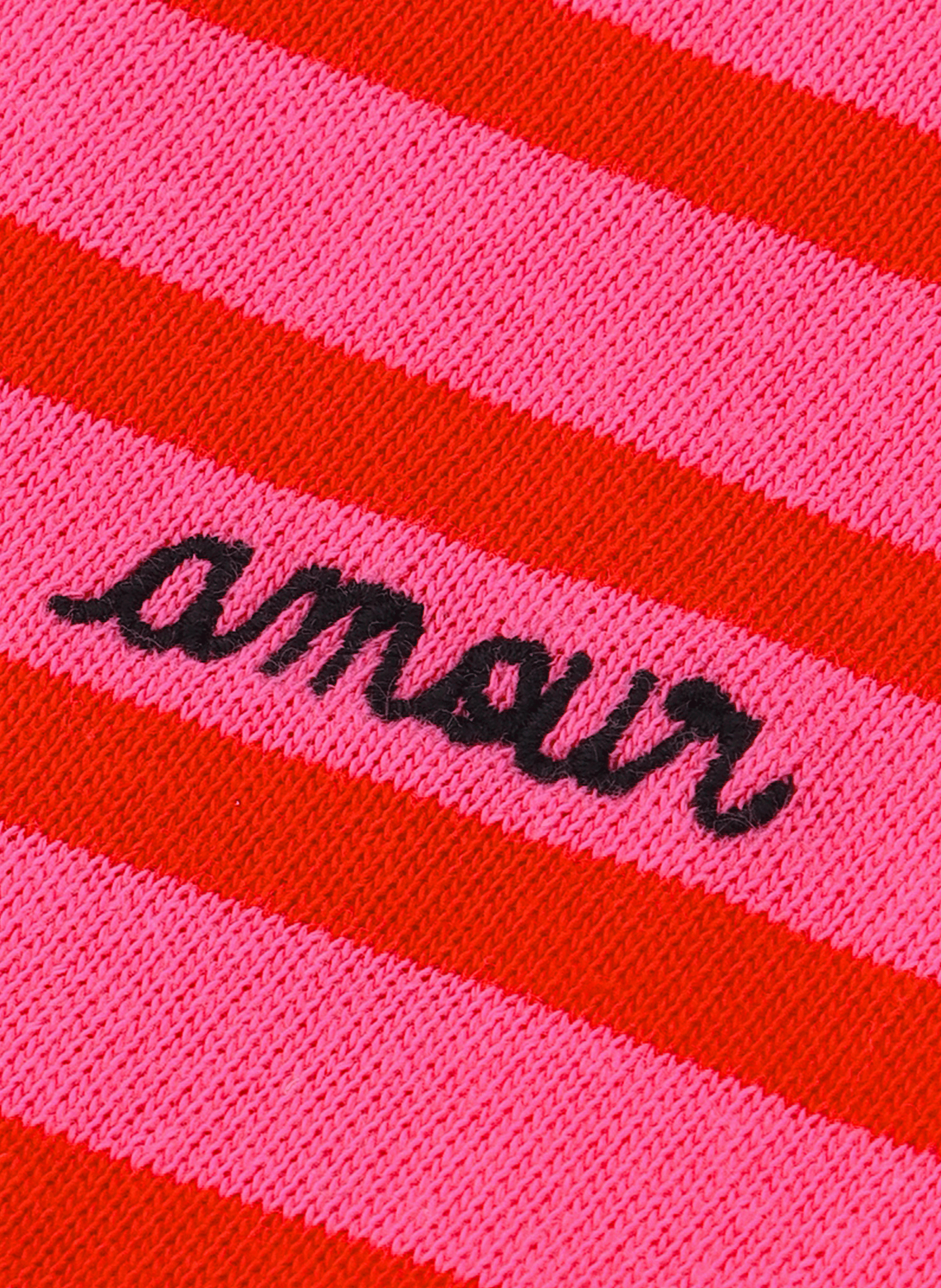 Round-neck cotton T-shirt MAISON LABICHE Stripes