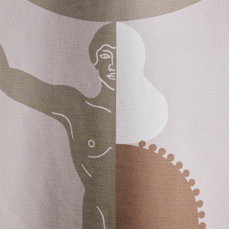 Curtain with drawstring MADURA Beige