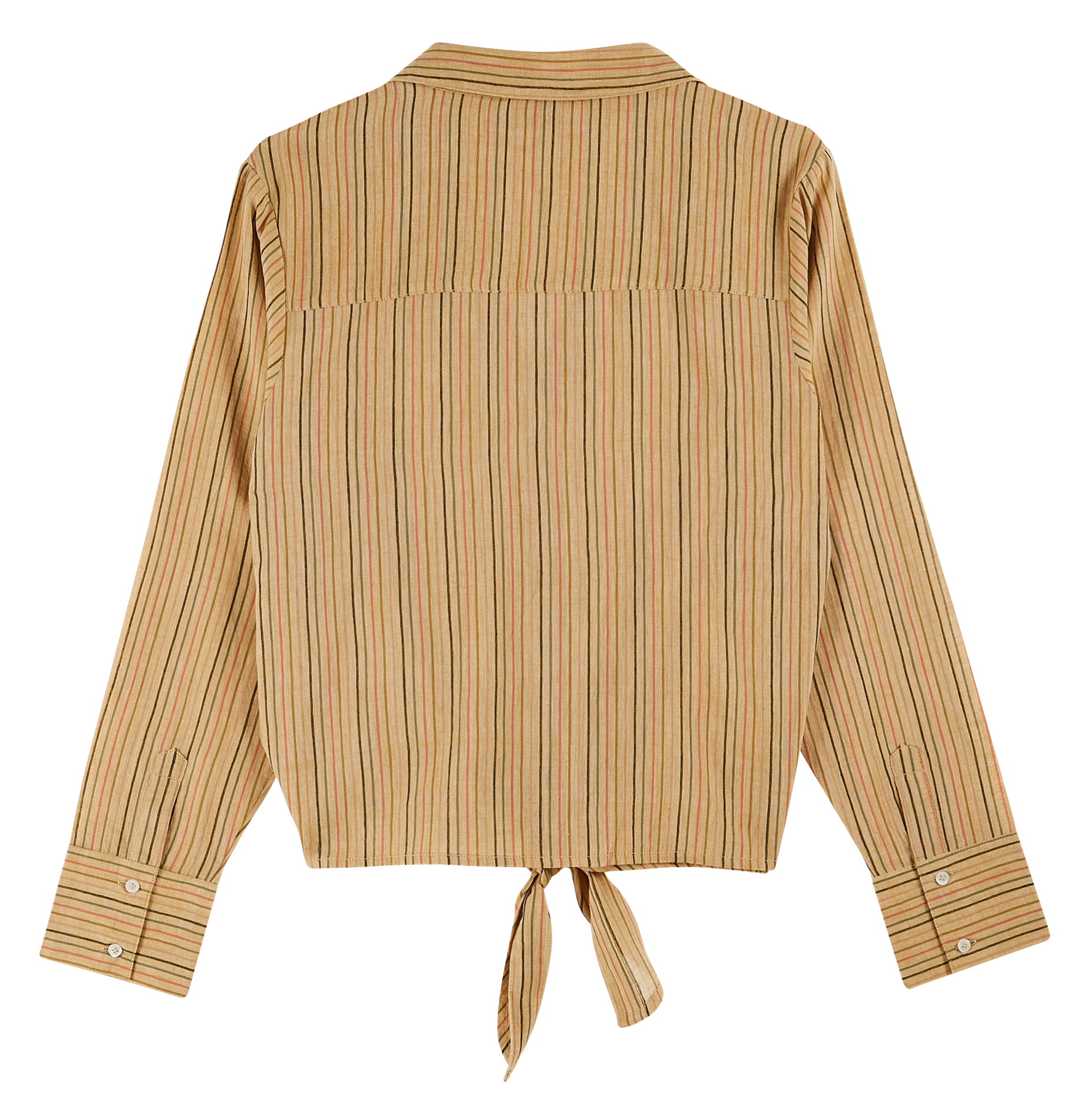 Cotton shirt with classic collar EMILE ET IDA Yellow