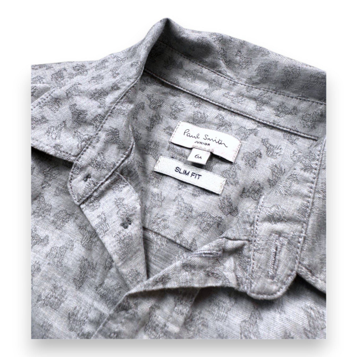 Gray child's shirt - 6 years PAUL SMITH - Seconde main Grey