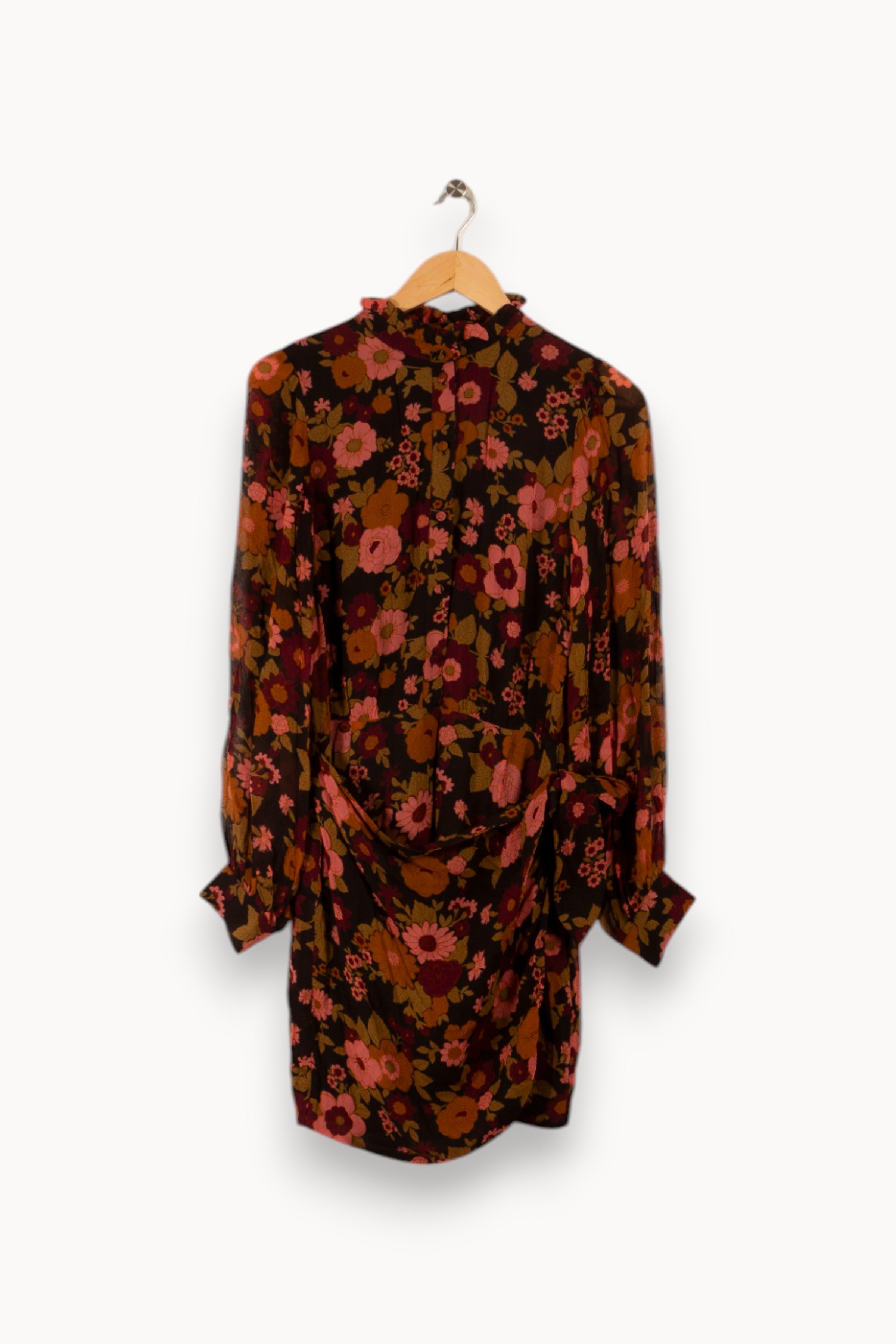 Cotton dress SEZANE - Seconde main Black