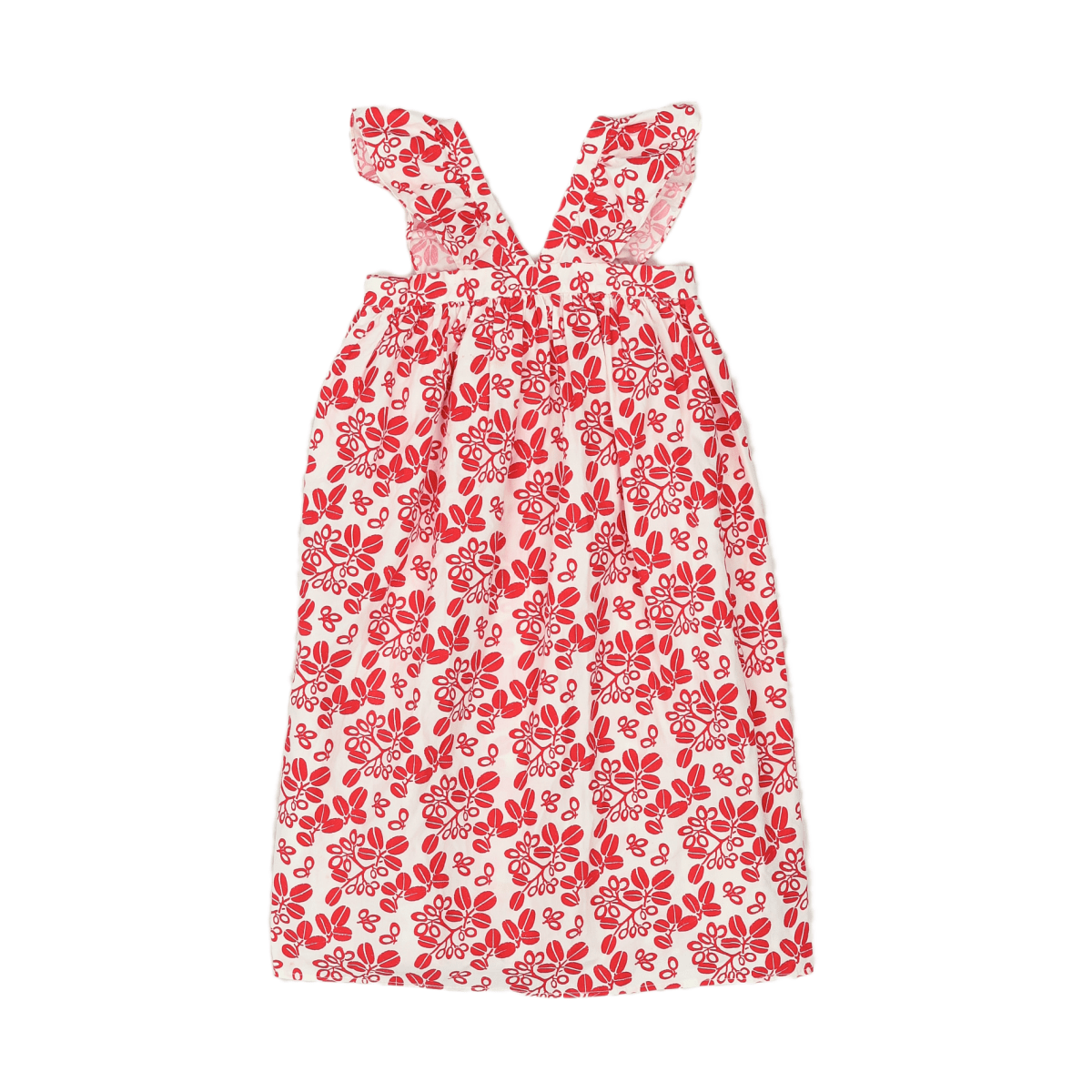 Red children's dress - 4 years BONPOINT - Seconde Main Red