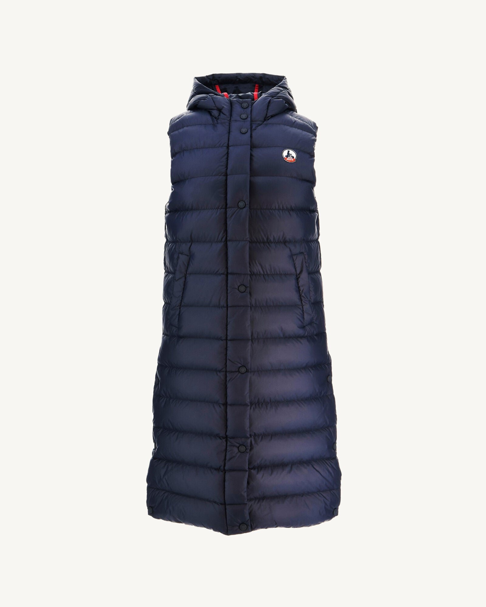 Long straight hooded parka Lola JOTT Blue