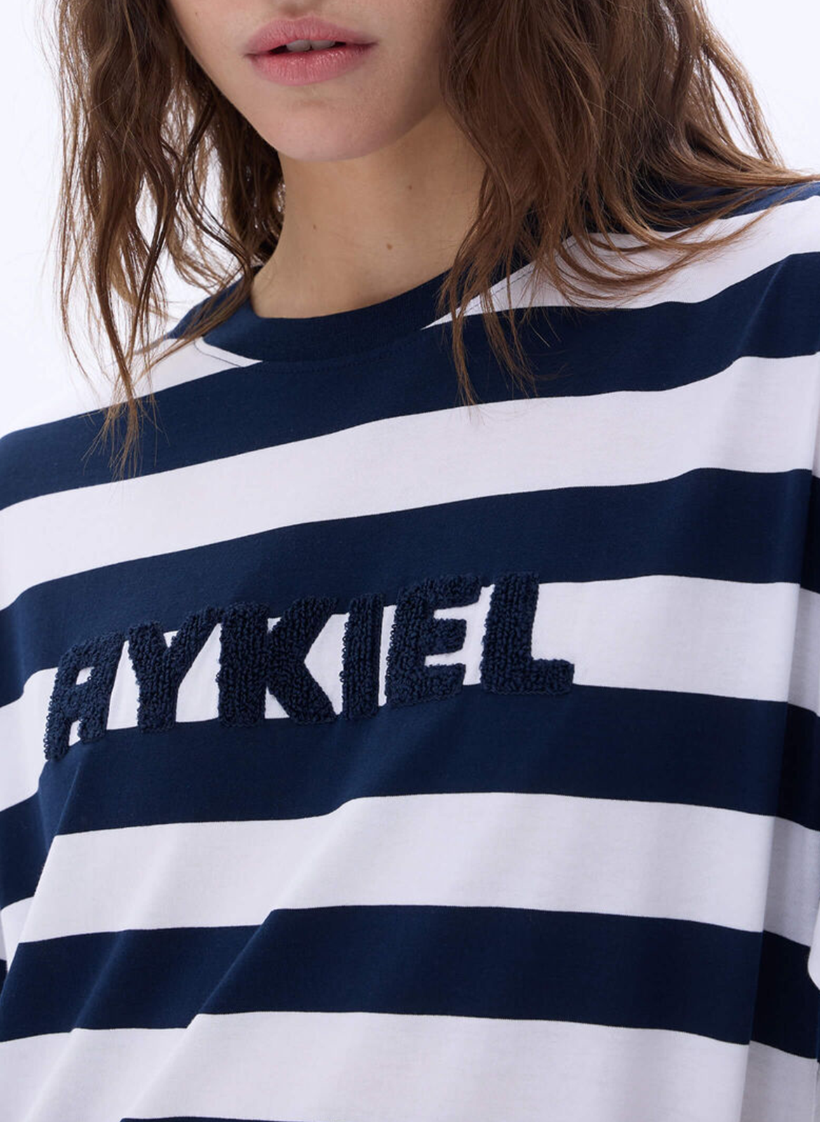 Robe courte en coton rayé SONIA RYKIEL Multicolore