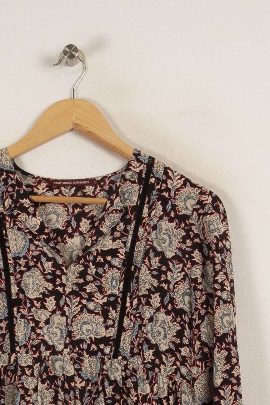 Midi dress COMPTOIR DES COTONNIERS - Seconde main Multicolored