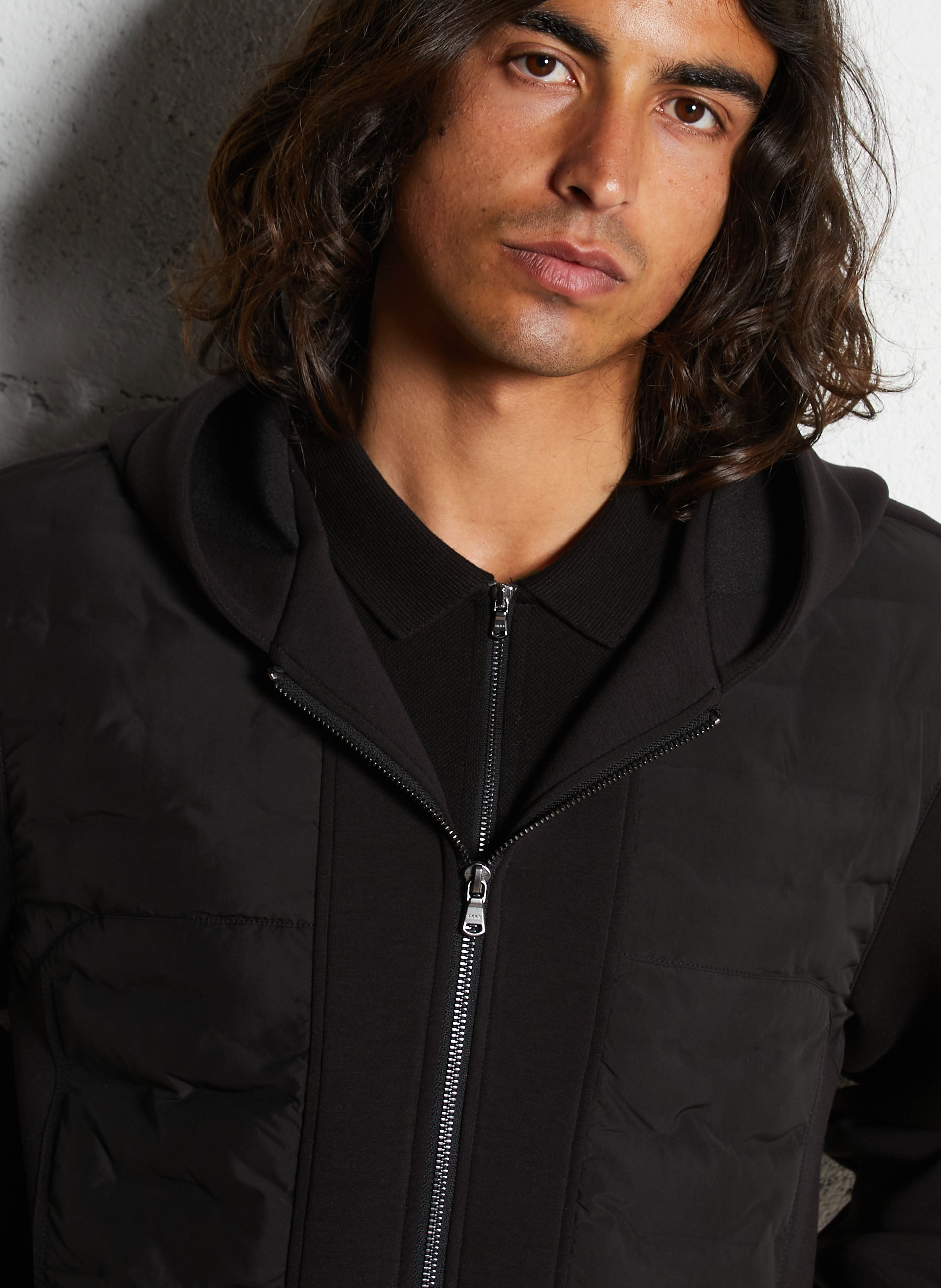 Gepolsterte gerade Jacke IKKS Schwarz