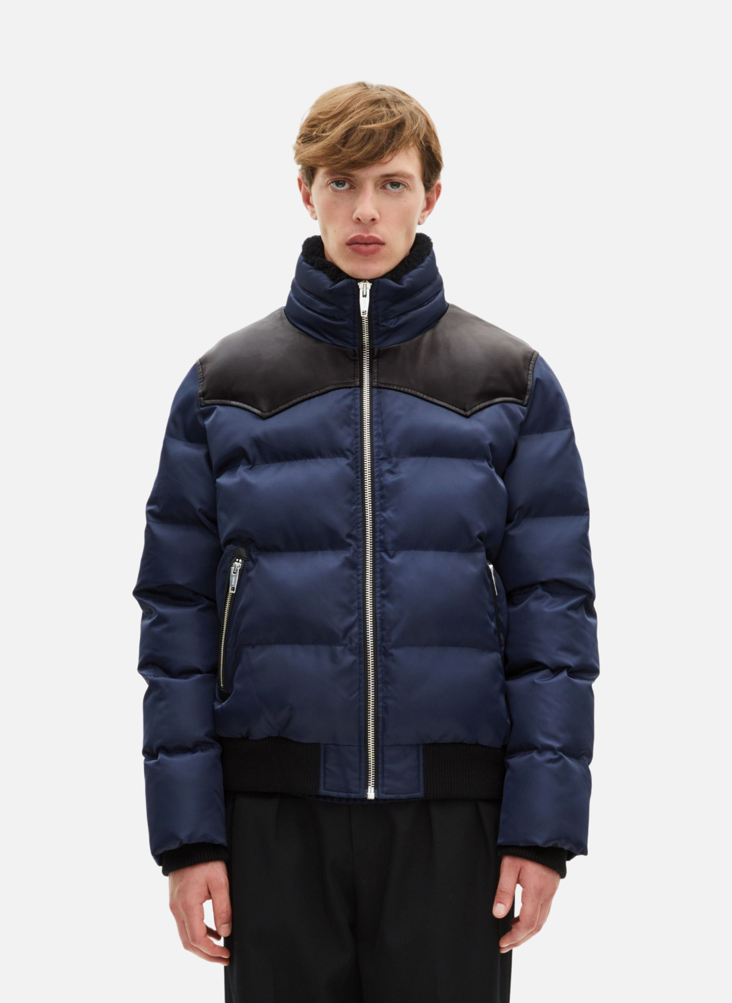 Lightweight quilted padded jacket with high neck THE KOOPLES