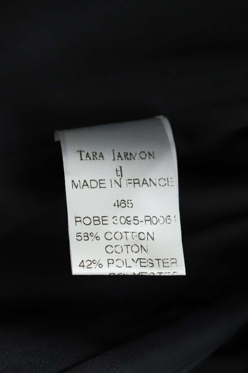 Cotton dress TARA JARMON - Seconde Main Black