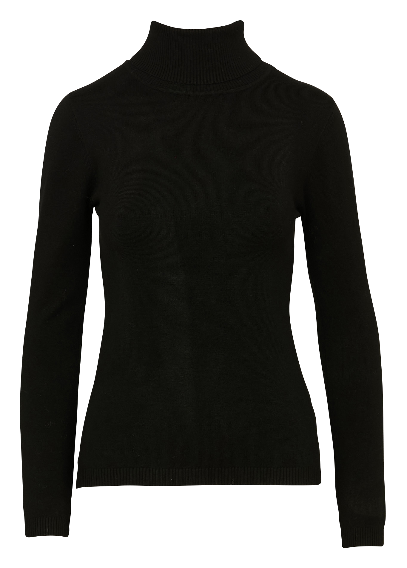 Pull moulant col roulé   Nero