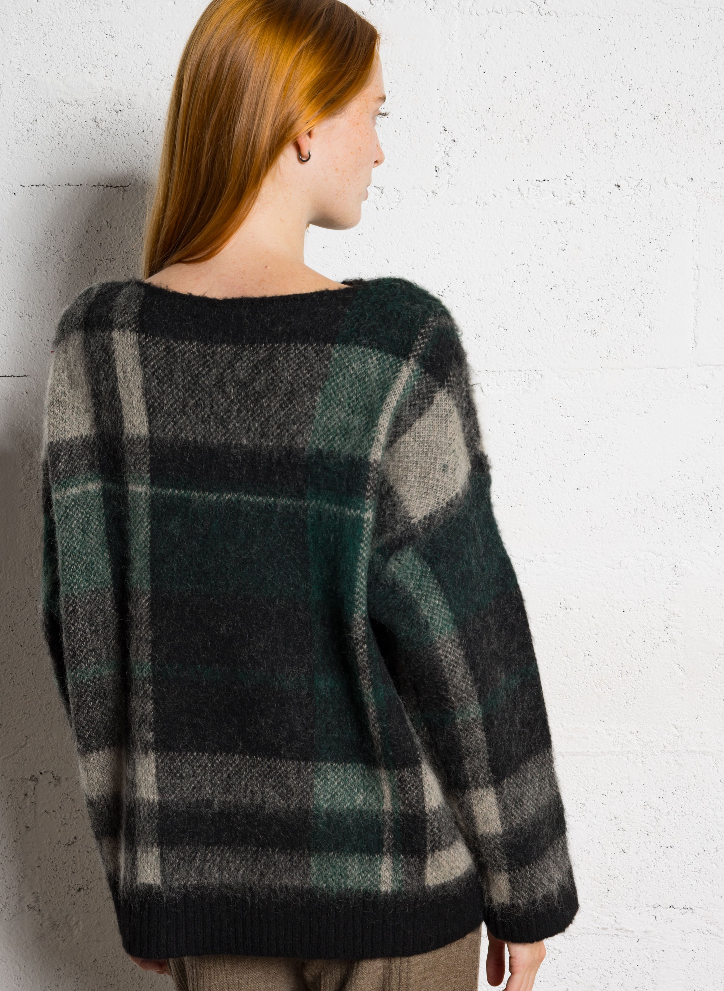 Oversized round-neck sweater MOMONI Multicolored