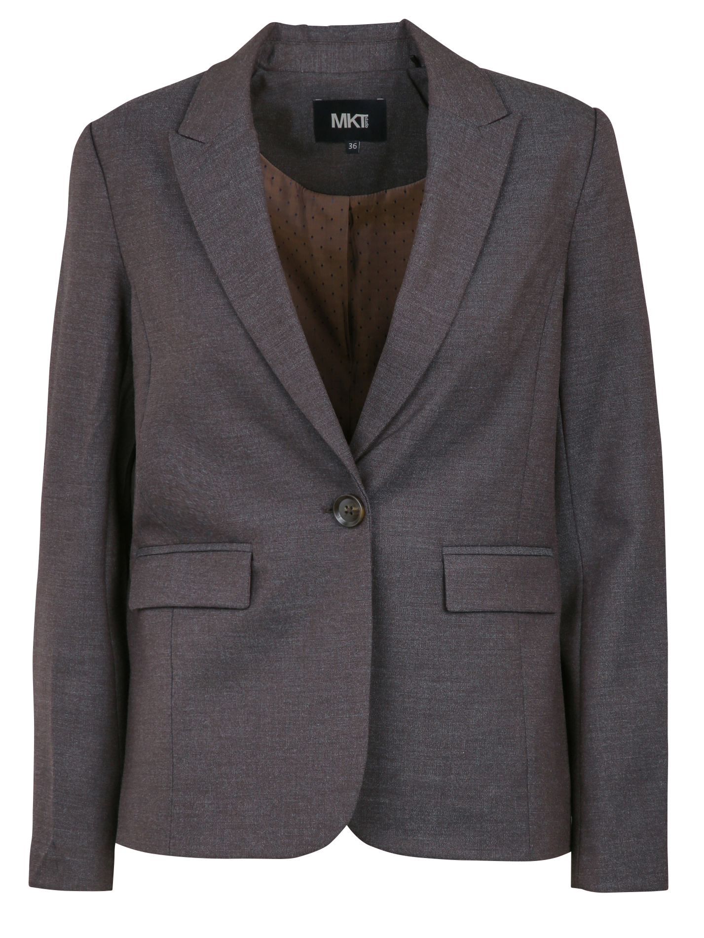 Veste col tailleur  MKT Marron