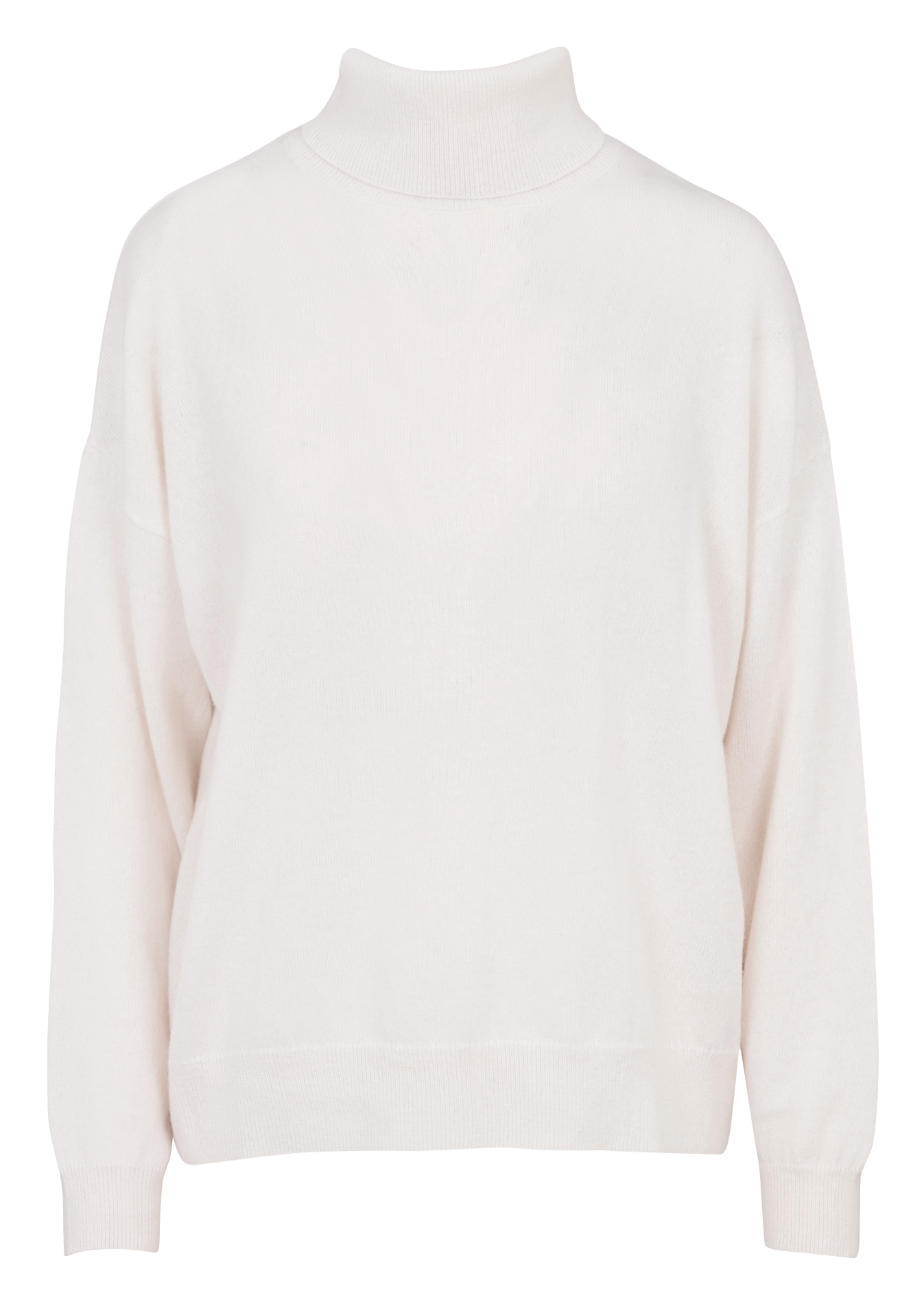 Oversized cashmere turtleneck sweater SUD EXPRESS White