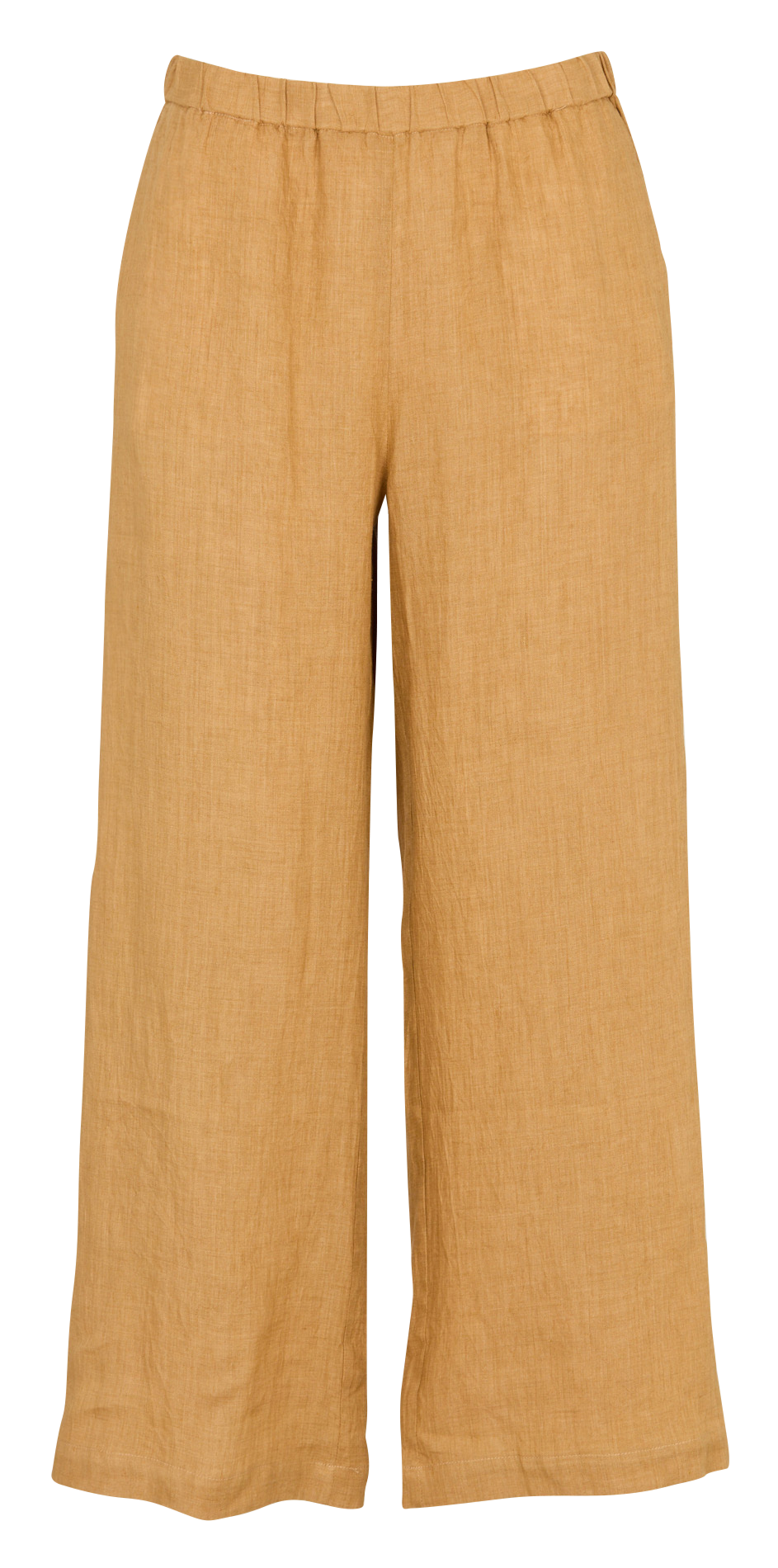 Gerade geschnittene Leinenhose NICE THINGS Beige