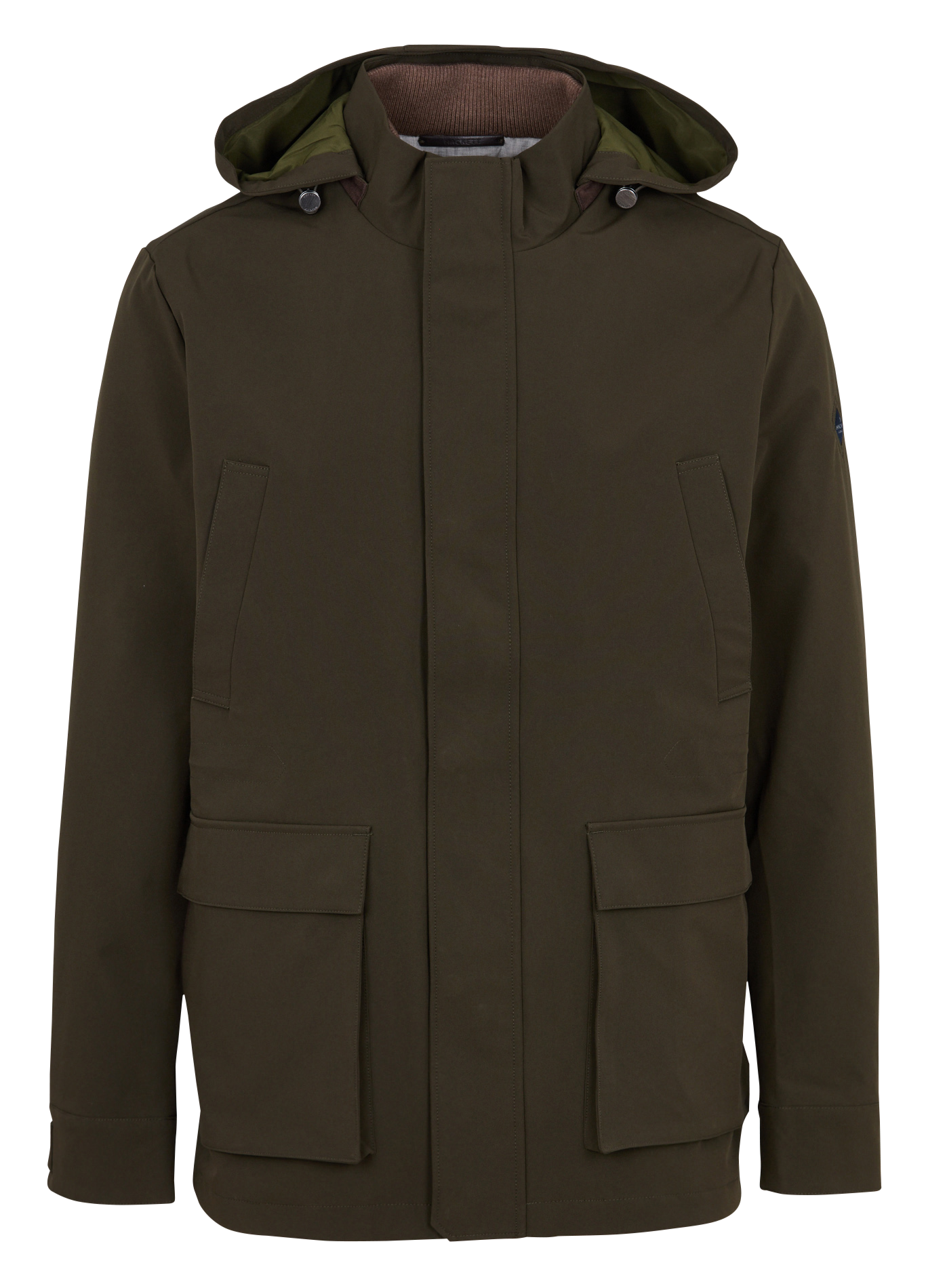 Jas met capuchon HACKETT Groen