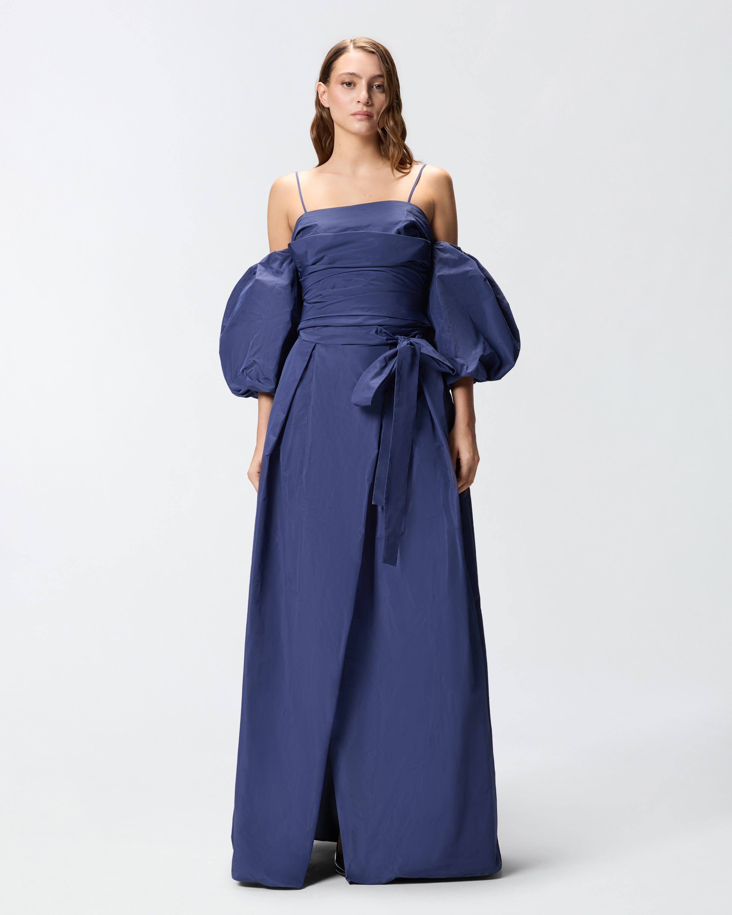 Long and wide skirt with belt PINKO