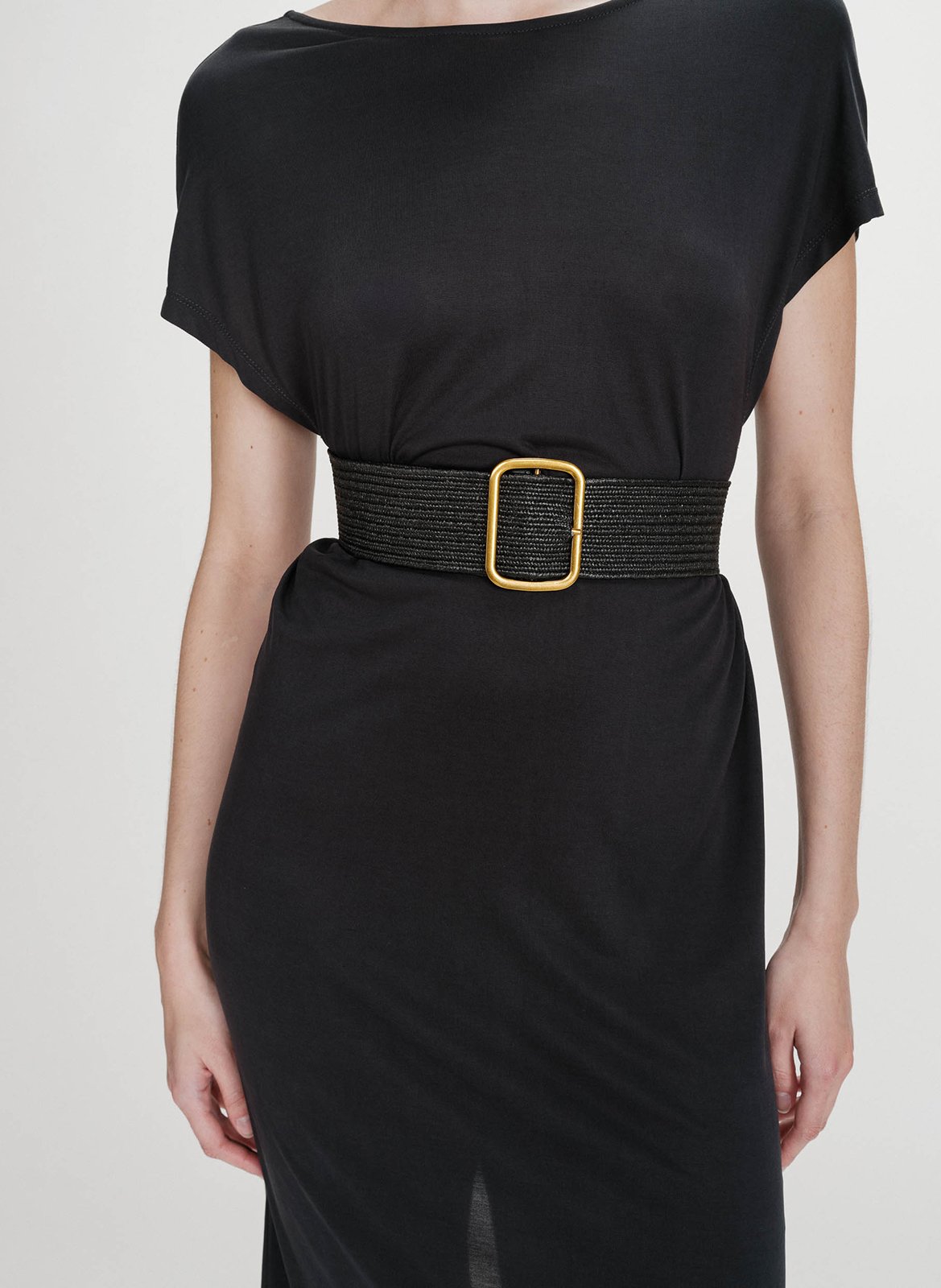 Gewebter Gürtel Schwarz