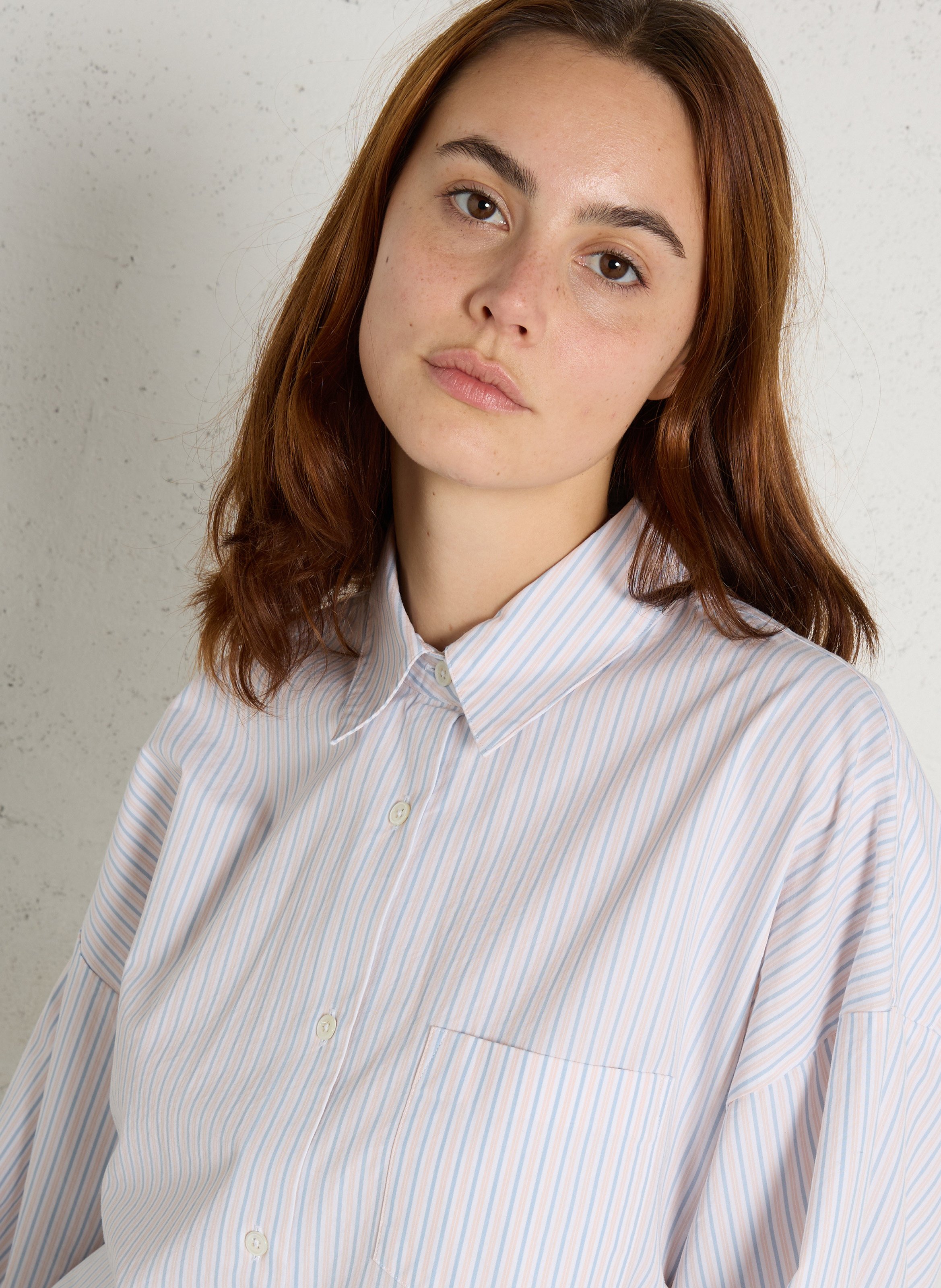 Baumwoll-Bluse BELLEROSE Blau