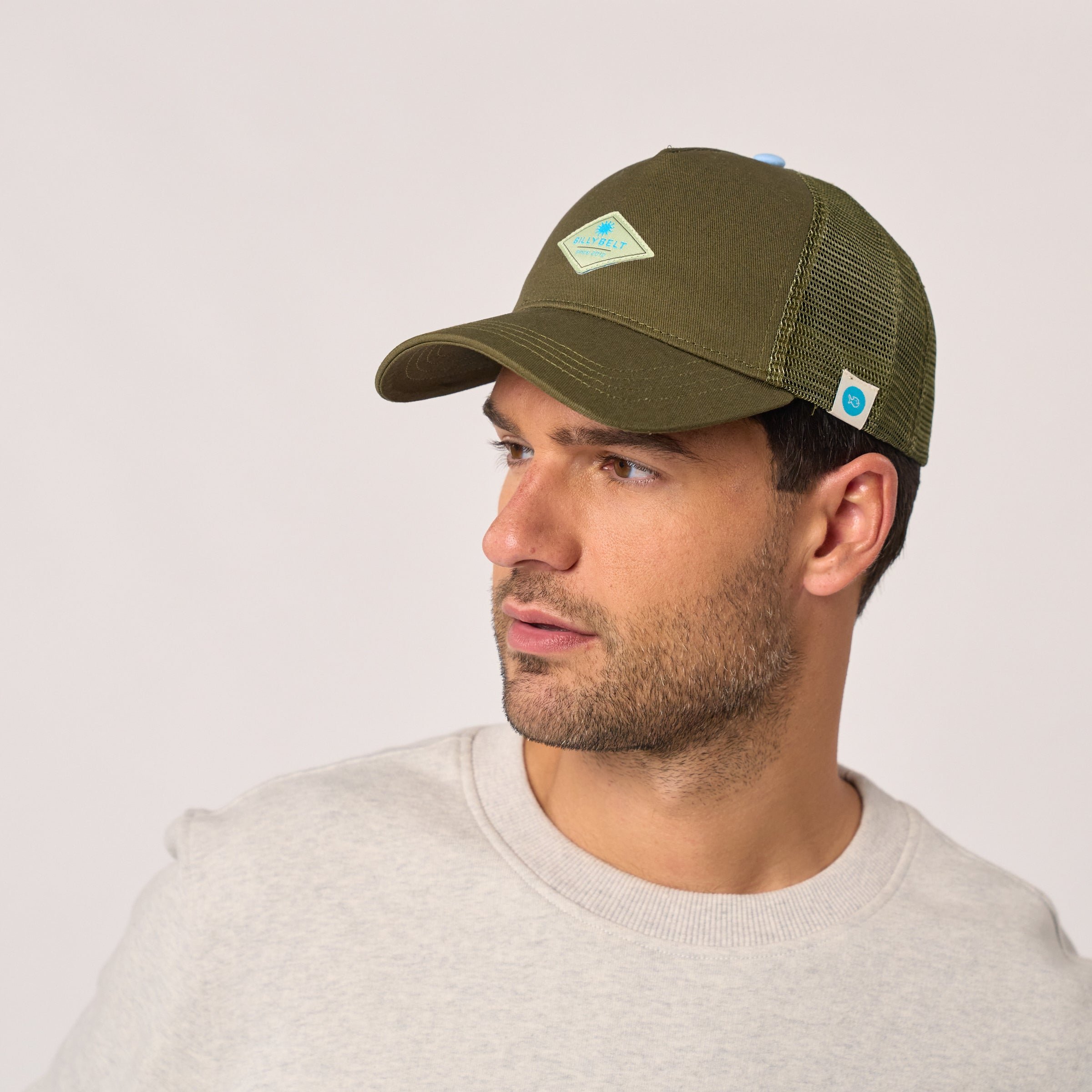 Cotton Trucker Cap Khaki