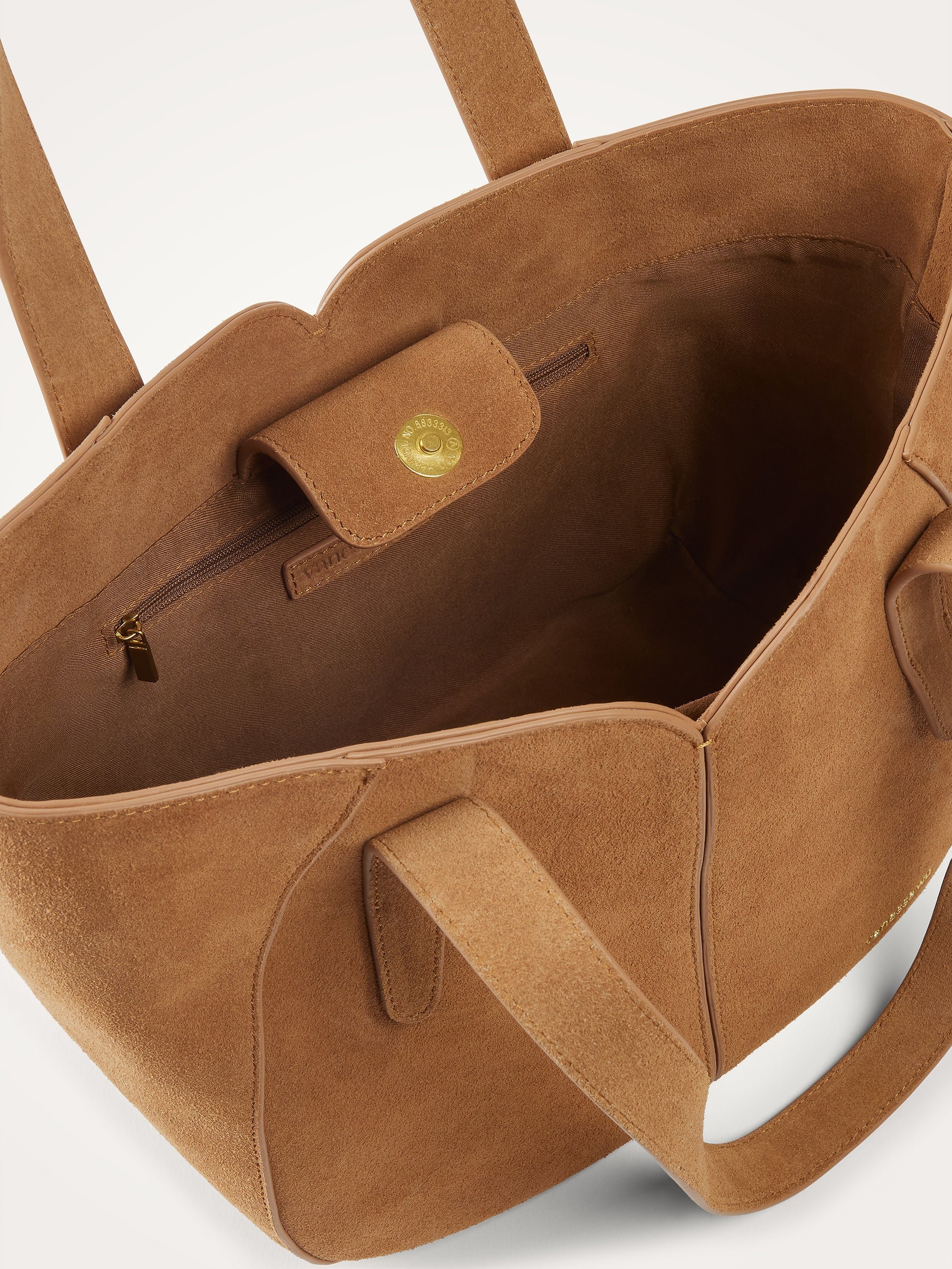 Bag with handles and shoulder strap VANESSA WU Brown