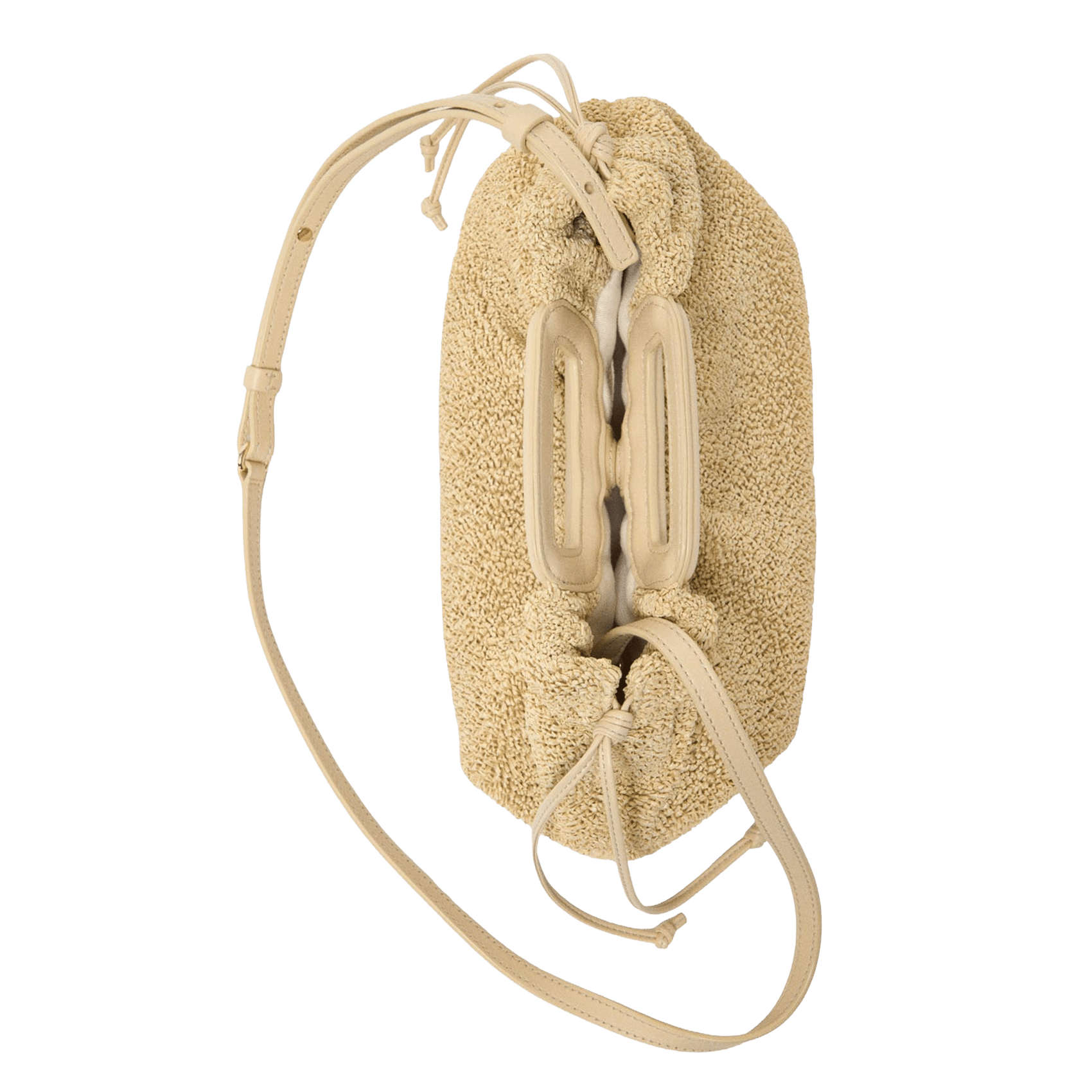 Sac bandoulière uni MAJE Beige