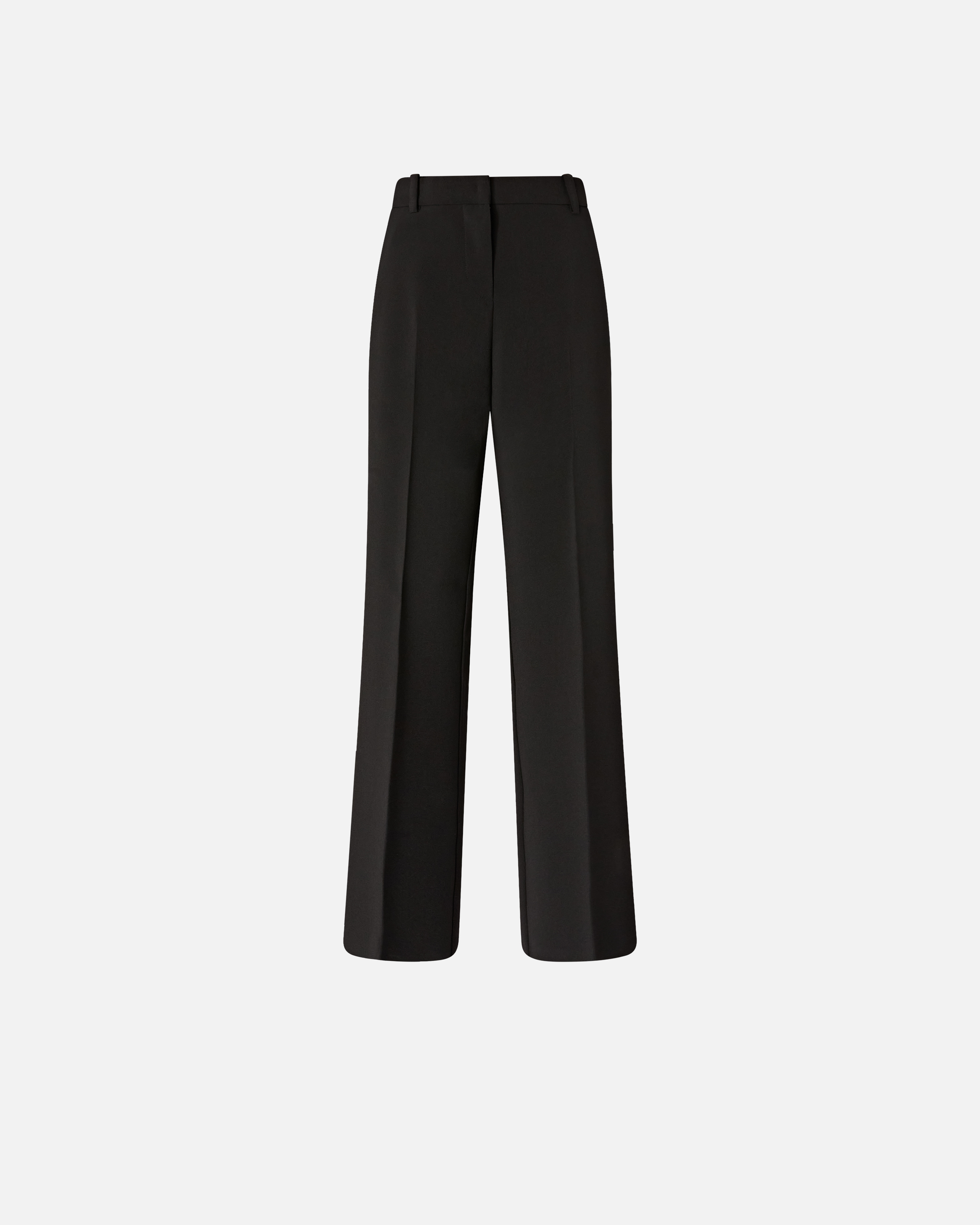 Trousers in canvas with a crease PINKO Black