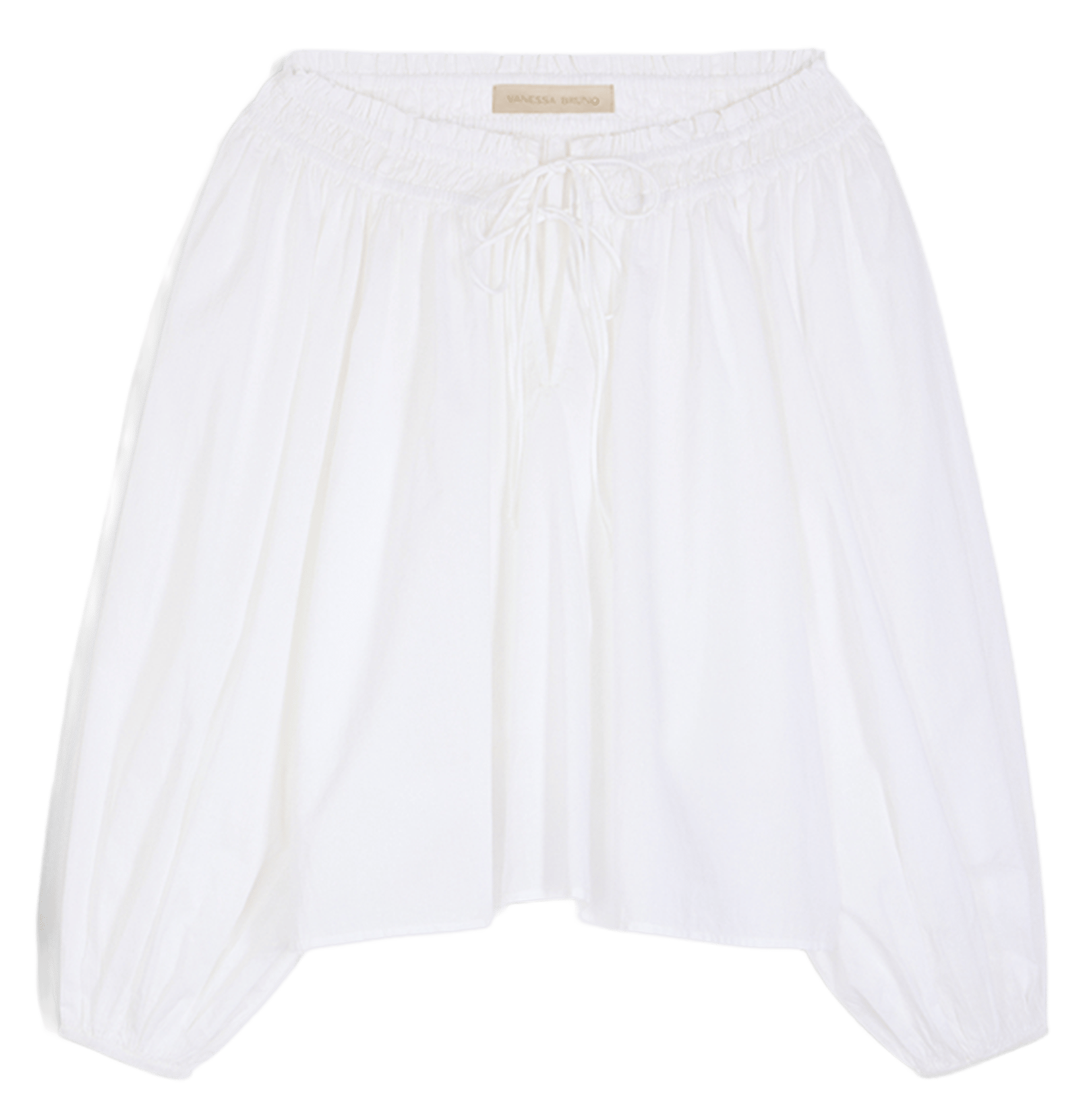 Straight cotton blouse VANESSA BRUNO White